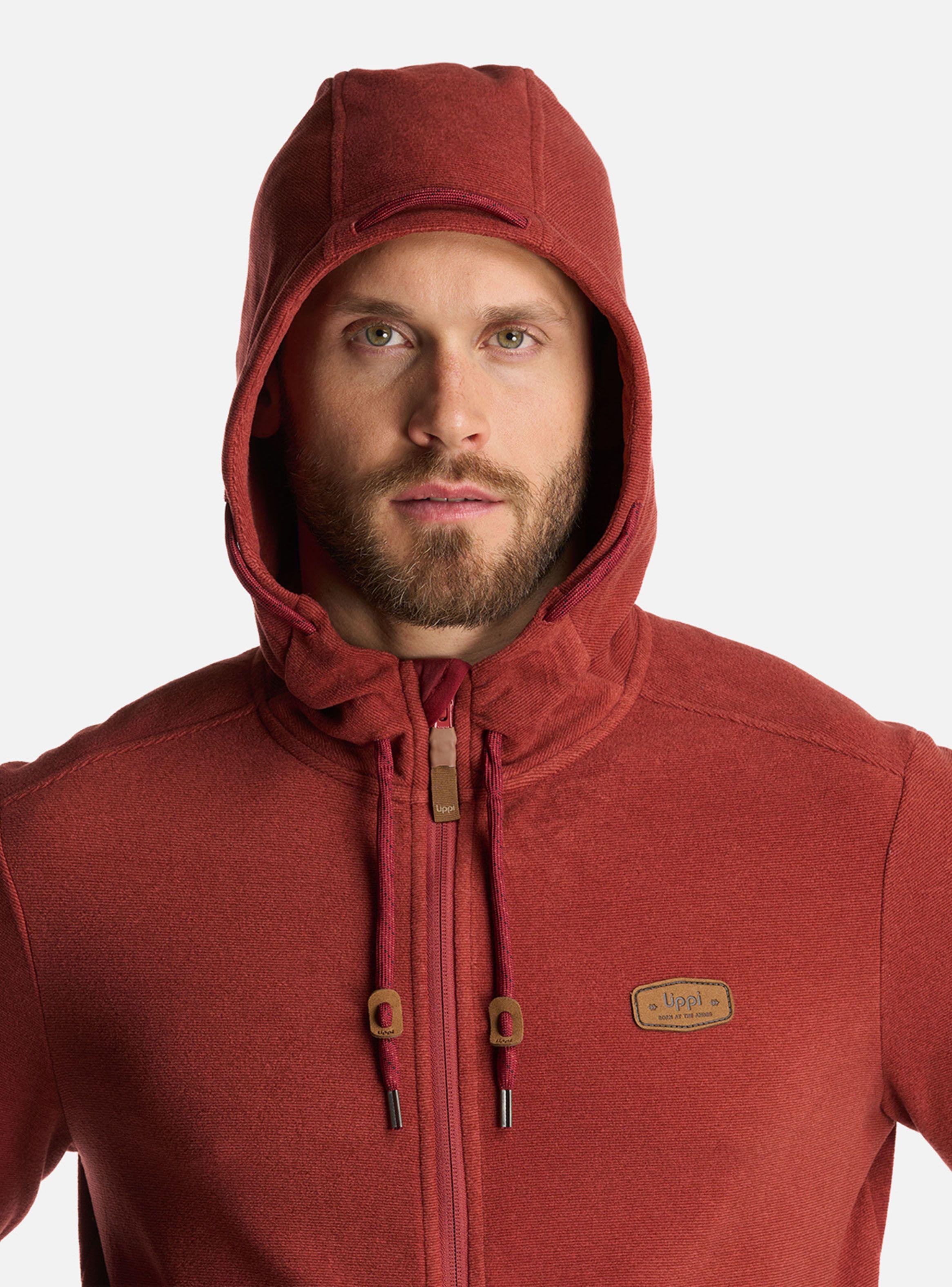 Polerón Manga Larga Stripes Nano-F Full Zip Hoody de Lippi