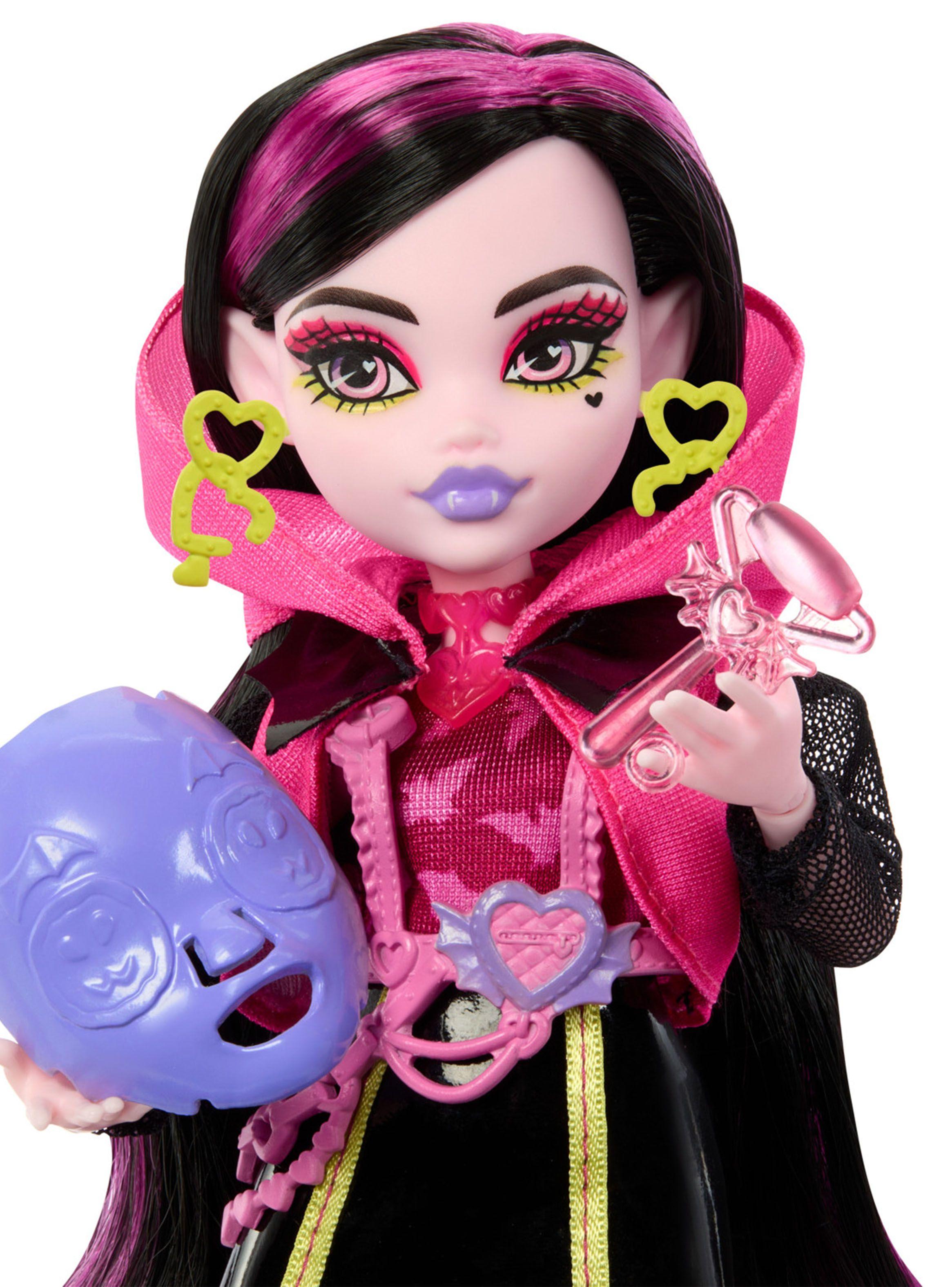 Muñeca Draculaura Skulltimates Secrets Sustos Neón-1