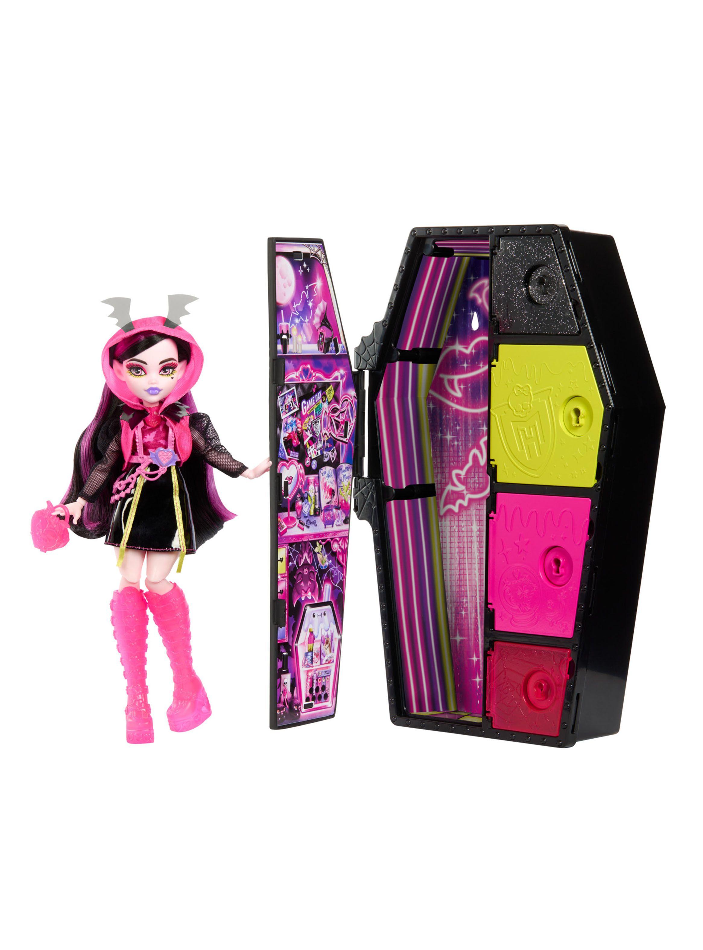 Muñeca Draculaura Skulltimates Secrets Sustos Neón-0