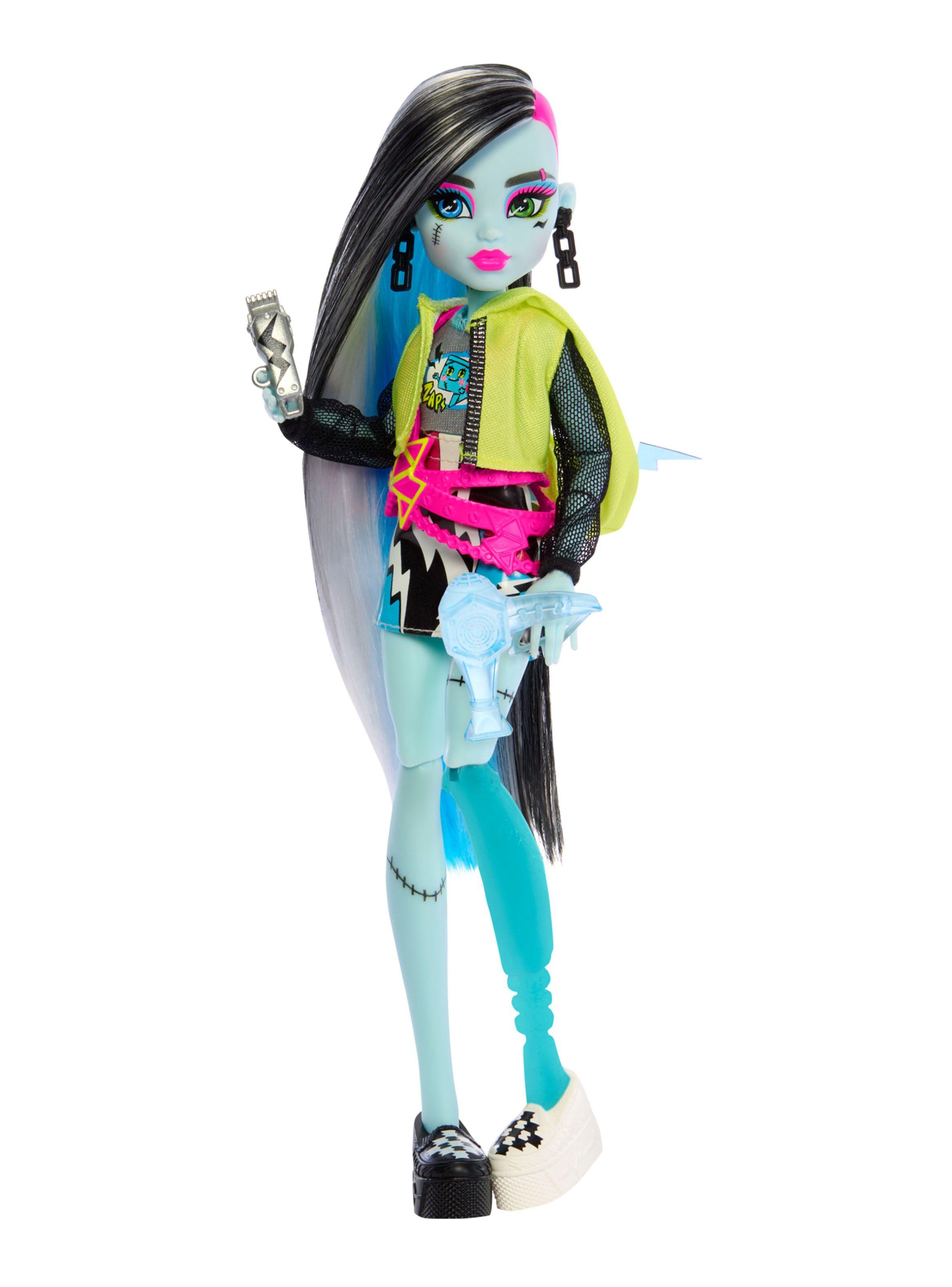 Muñeca Frankie Skulltimates Secrets Sustos Neón-0