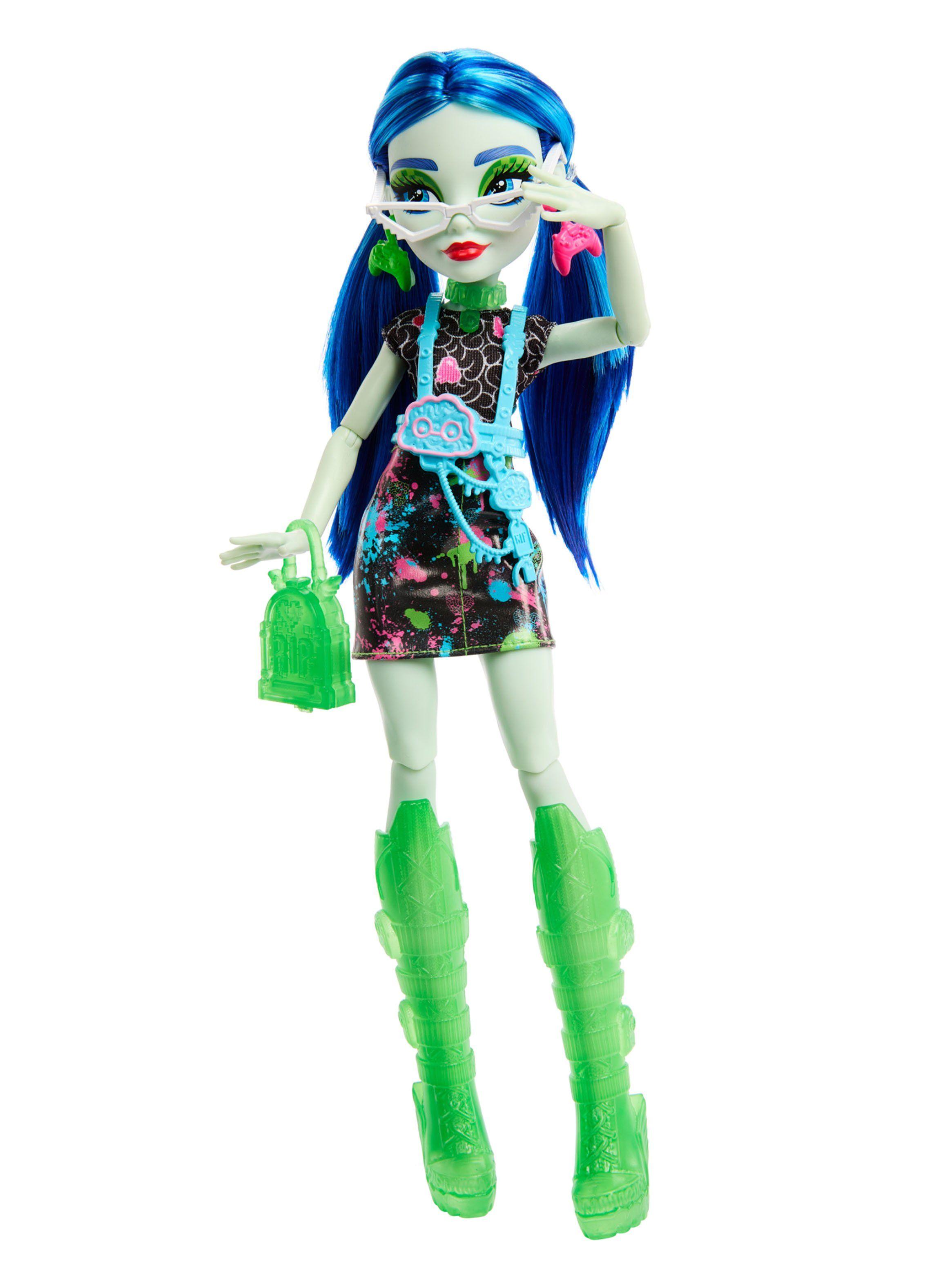 Muñeca Ghoulia Skulltimates Secrets Sustos Neón-0