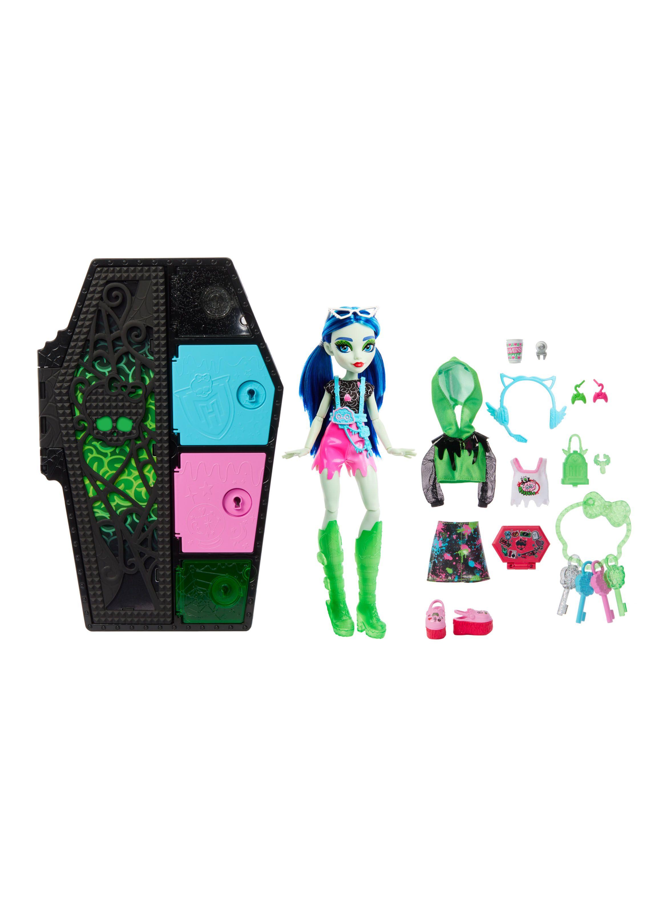 Muñeca Ghoulia Skulltimates Secrets Sustos Neón-2