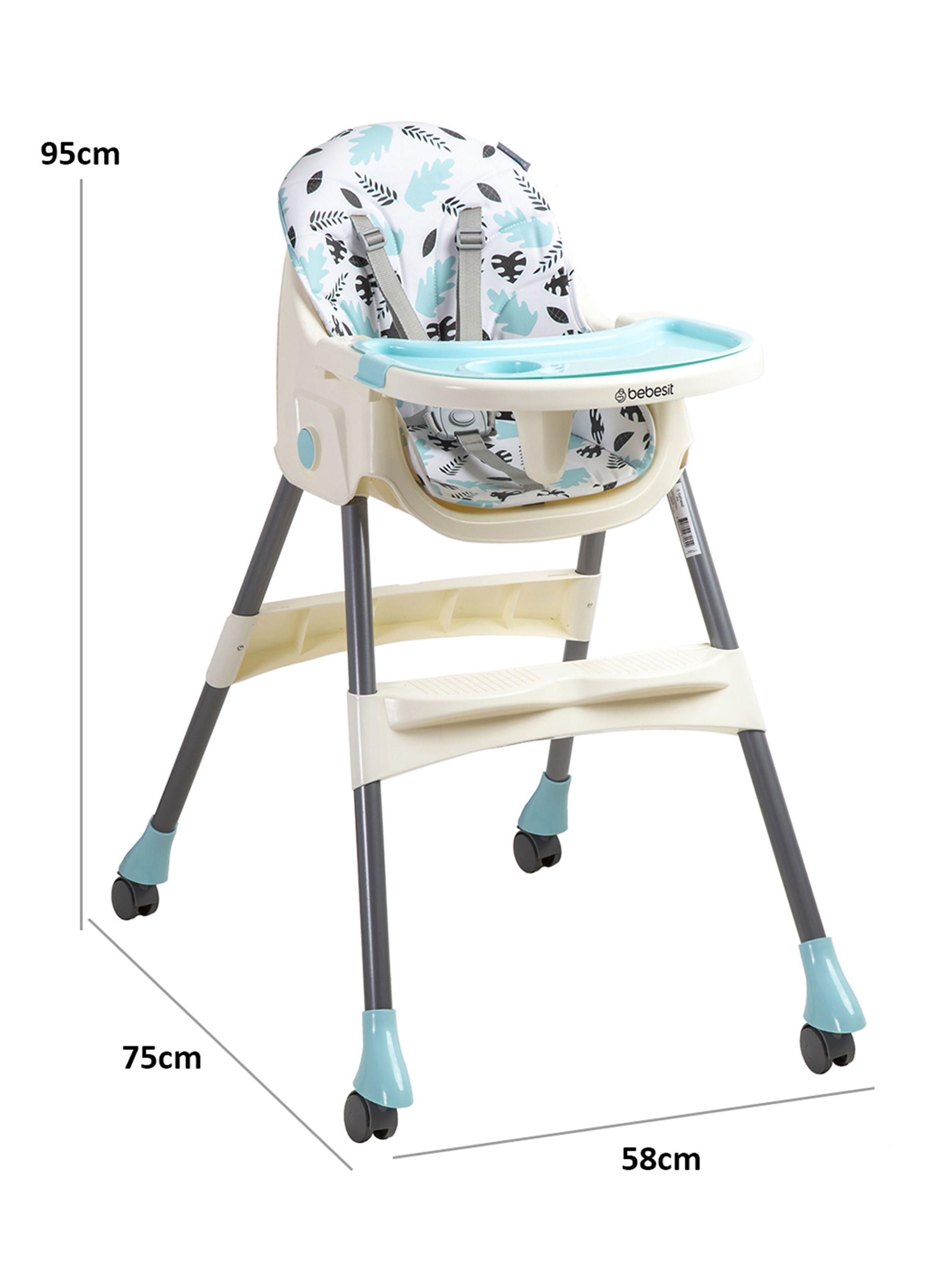 Silla de Comer Steps Azul Bebesit-1