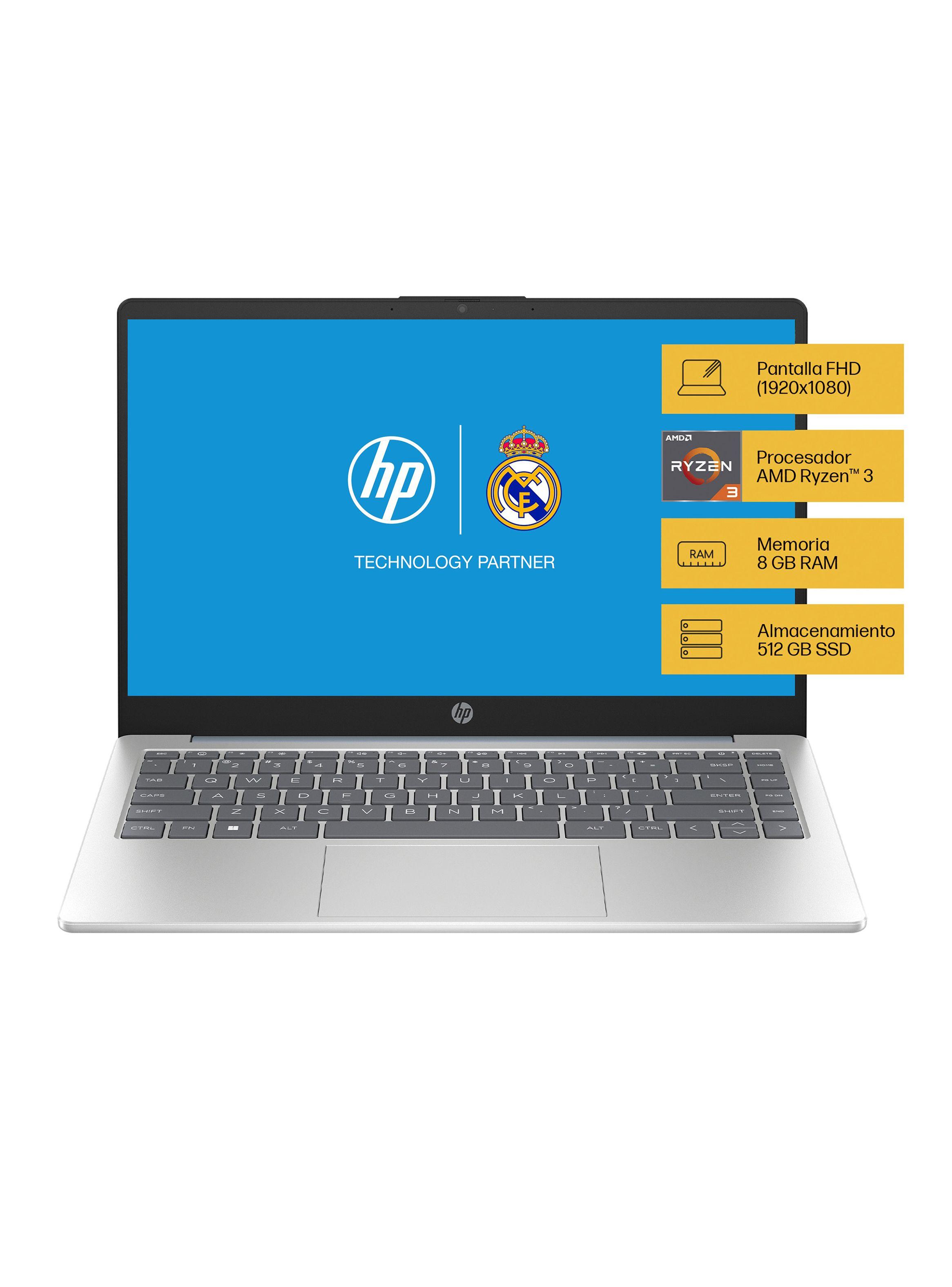 Notebook HP 14-em0004la AMD Ryzen 3 8GB RAM 512GB SSD 14" FHD Windows 11 Home-1