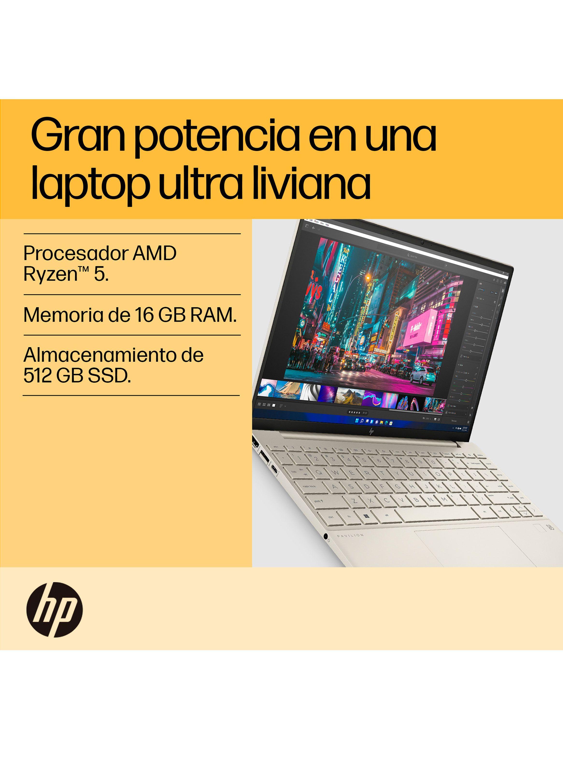 Notebook HP Pavilion Aero 13-be2004la AMD Ryzen 5 16GB RAM 512GB SSD 13.3" WUXGA Windows 11 Home Single Language-5