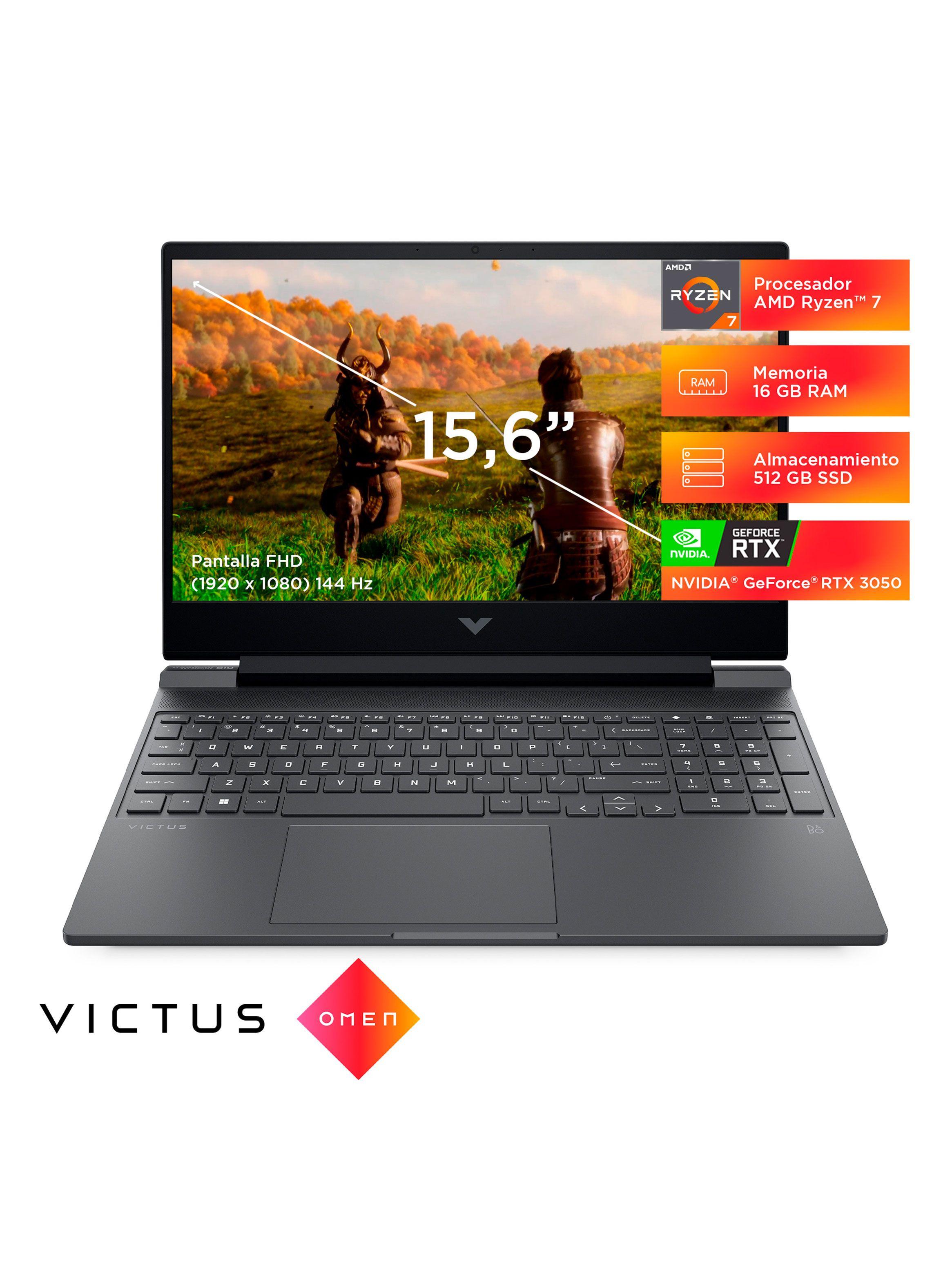 Notebook Gaming VICTUS 15-fb0131la AMD Ryzen 7 NVIDIA GeForce RTX 3050 16GB RAM 512GB SSD 15.6" FHD 144 Hz Windows 11 Home Single Language-4