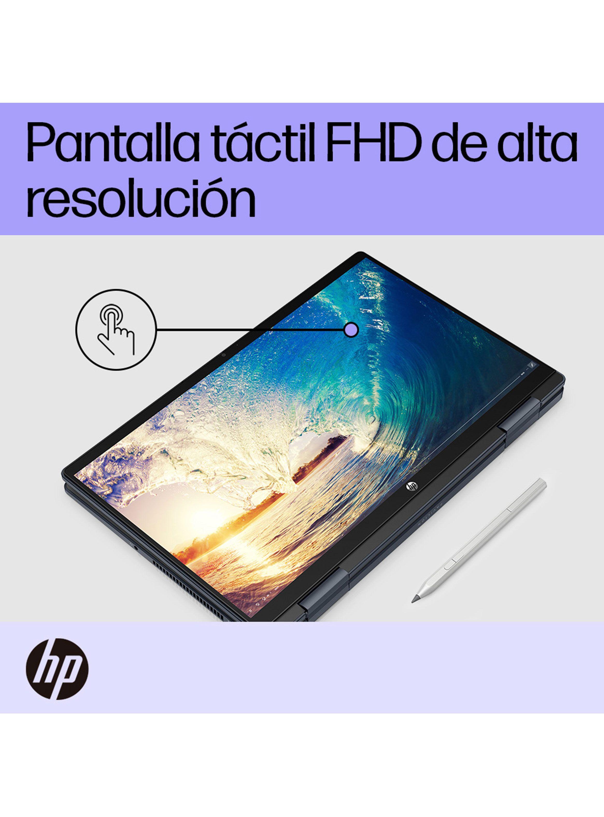 Notebook HP Pavilion x360 14-ek0007la Intel Core i5 8GB RAM 512GB SSD 14" Táctil FHD Windows Home + Lápiz Zenvo Natural Silver-6