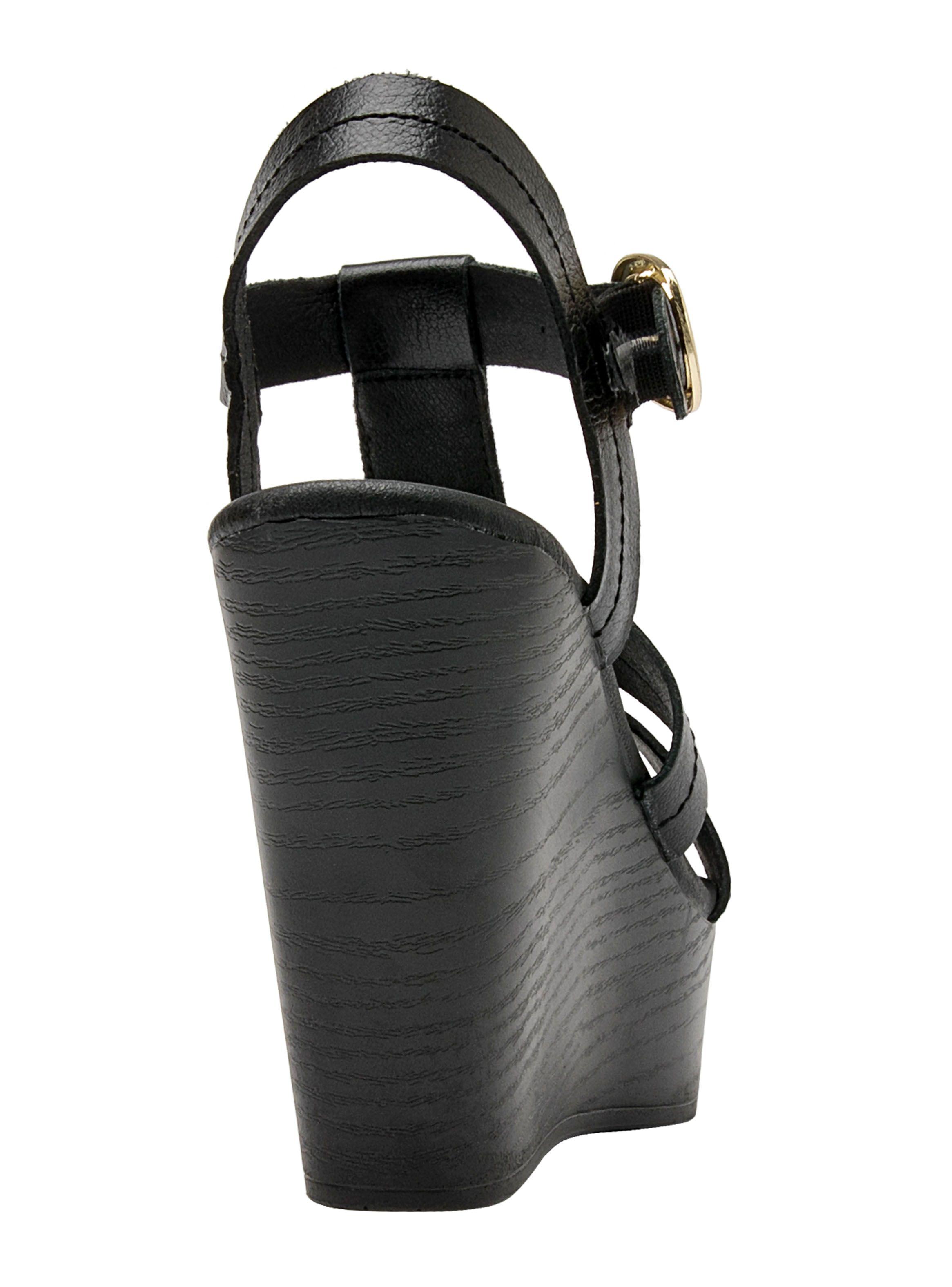 Sandalia Taco Chino Cuero Ck094 Mujer-4