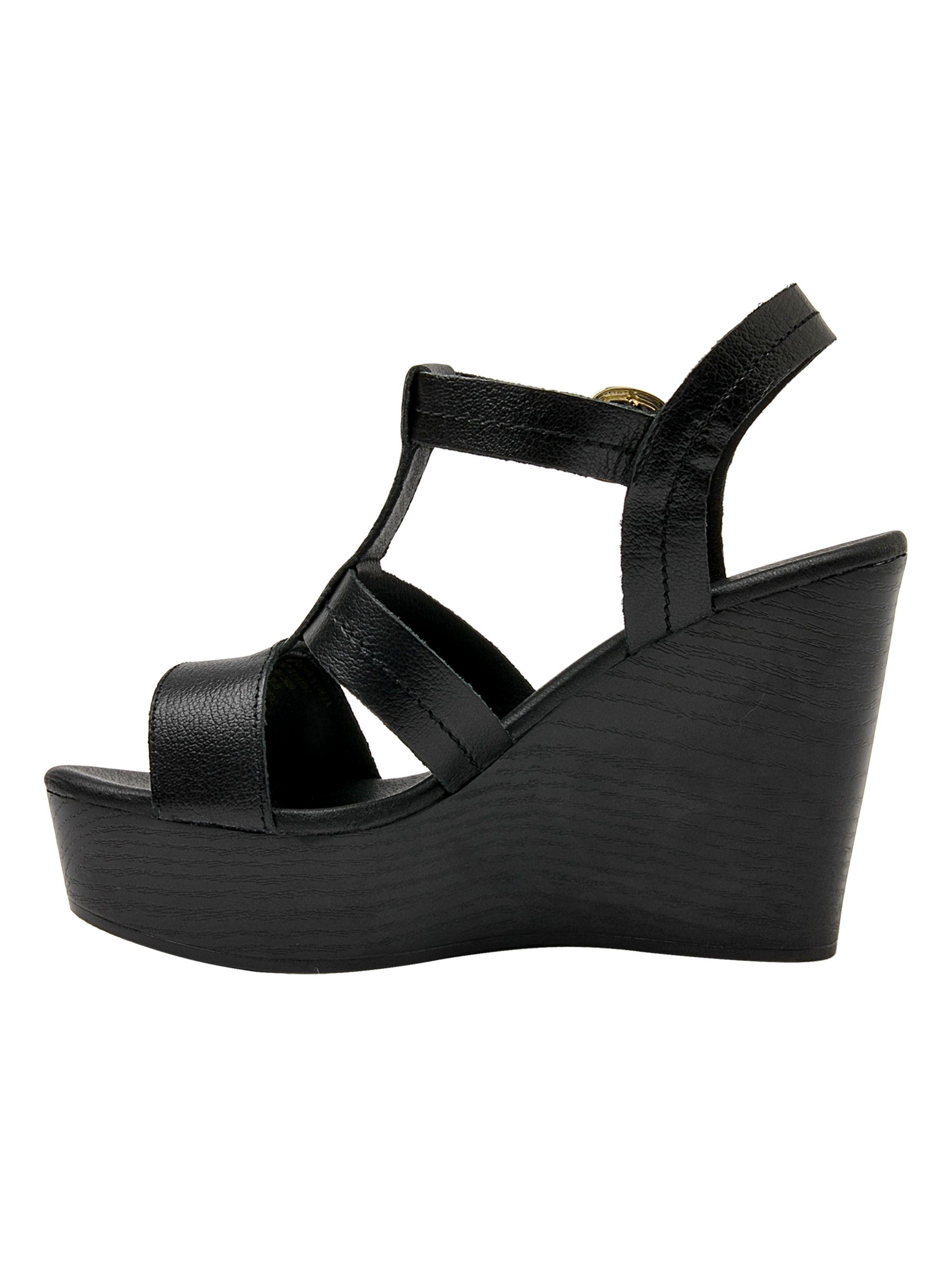 Sandalia Taco Chino Cuero Ck094 Mujer-2
