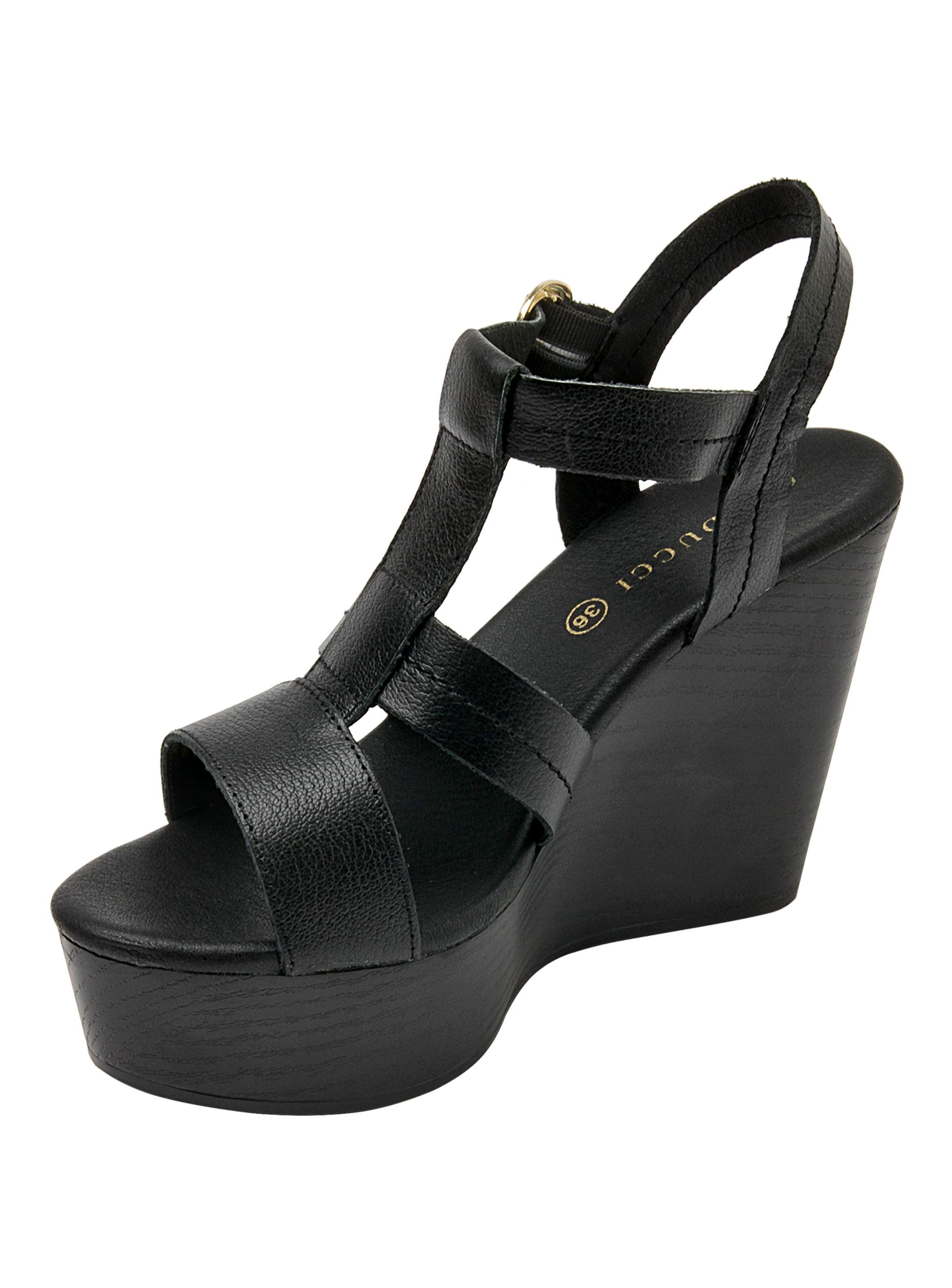 Sandalia Taco Chino Cuero Ck094 Mujer-3