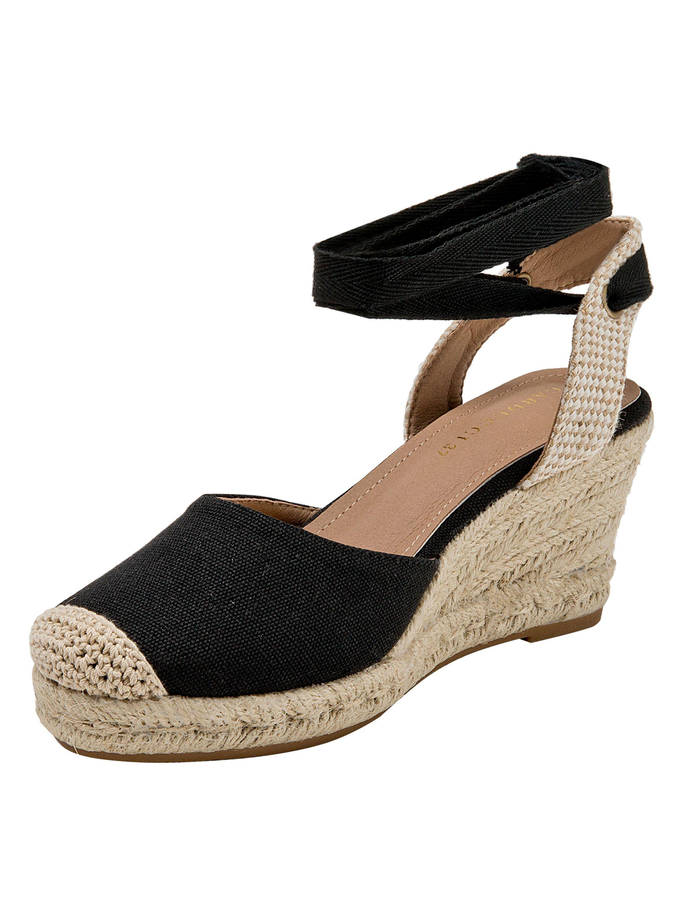 Sandalia Taco Chino Yute Ck144 Mujer-2