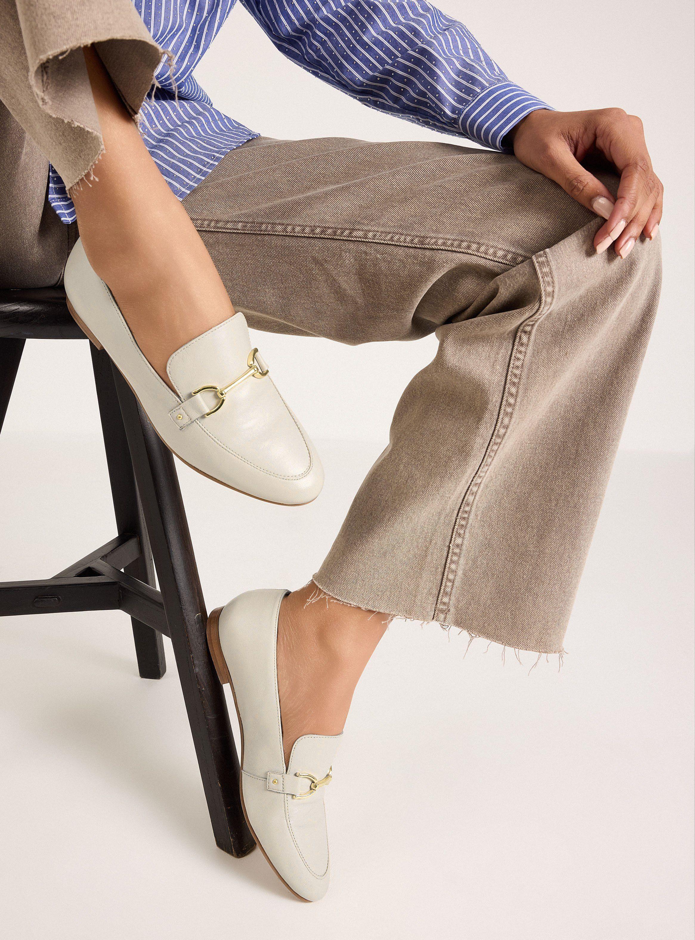 Mocasín Cuero con Hebilla Mujer-0