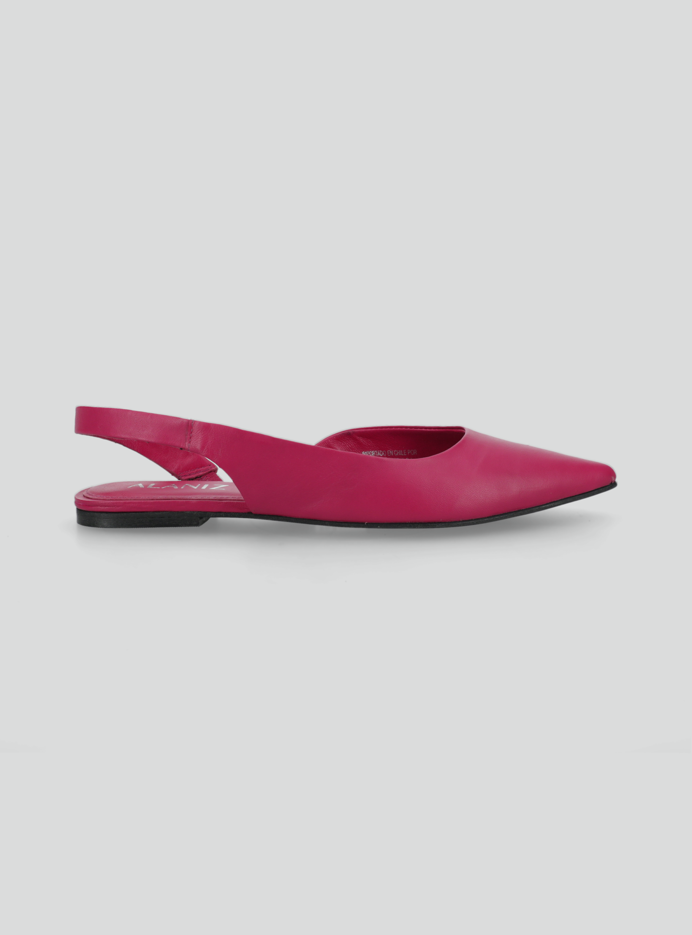 Ballerina Cuero Corte Interior Mujer-1
