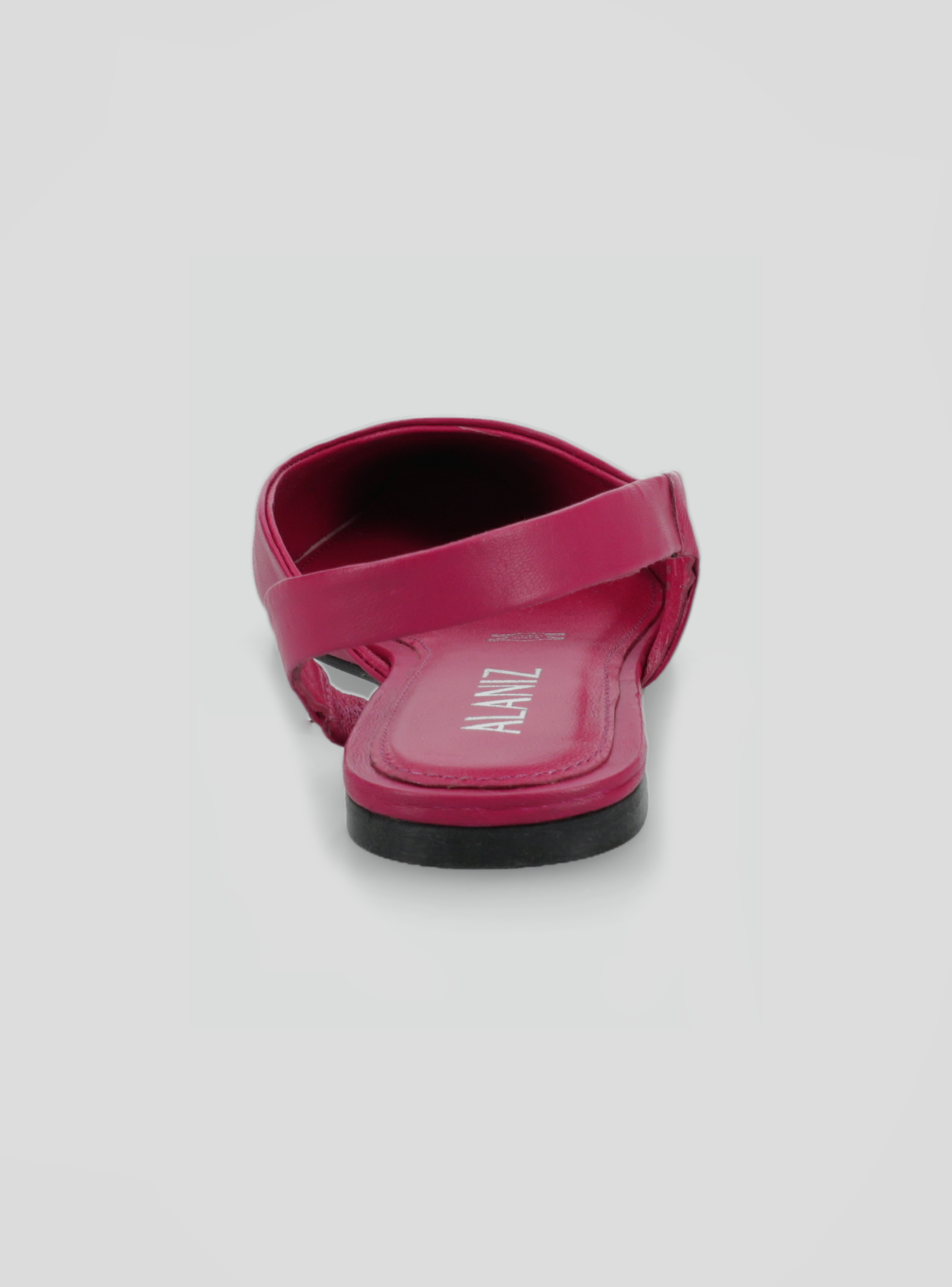 Ballerina Cuero Corte Interior Mujer-3