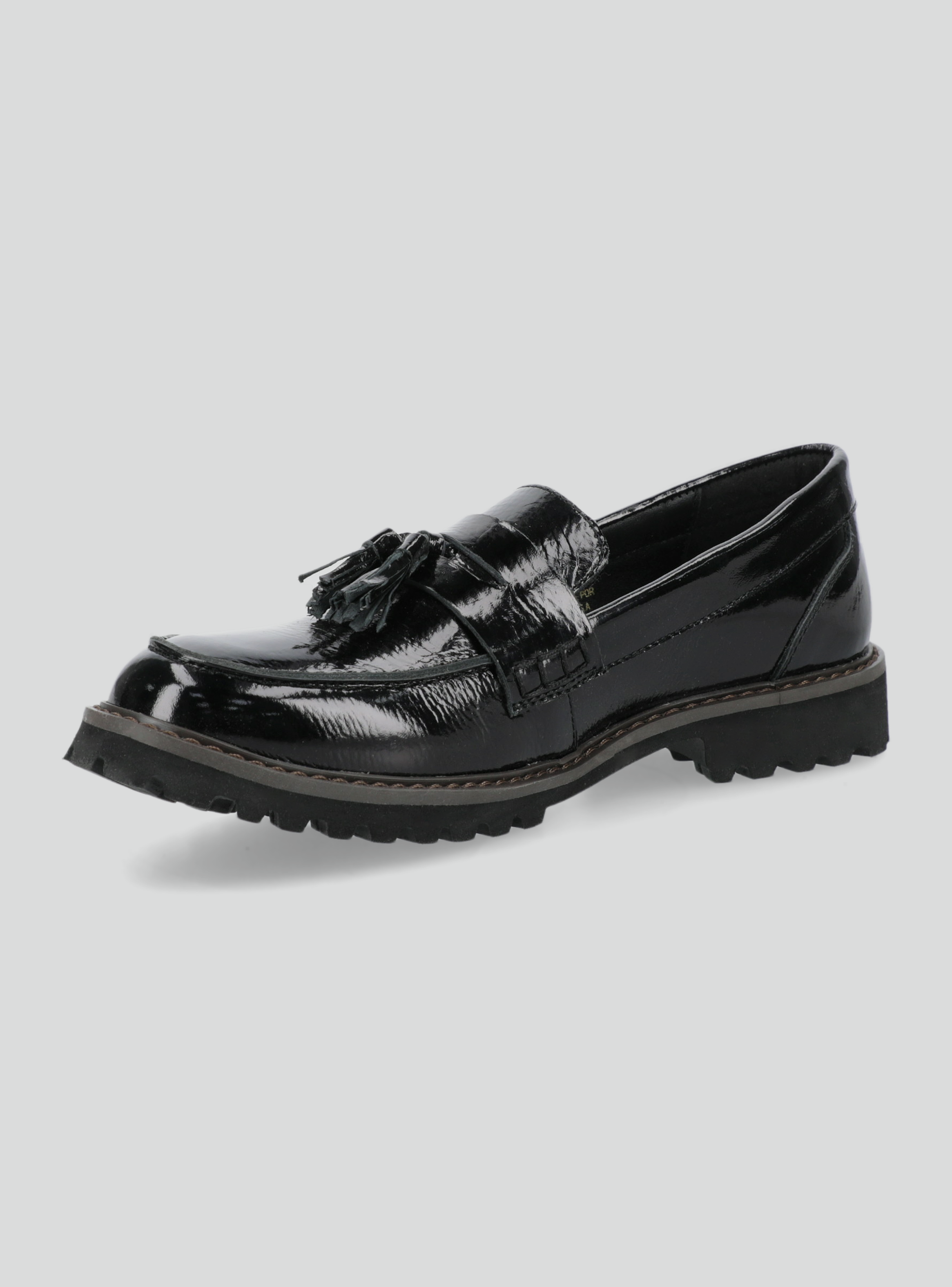 Mocasín Diseño en Cuero Mujer-2