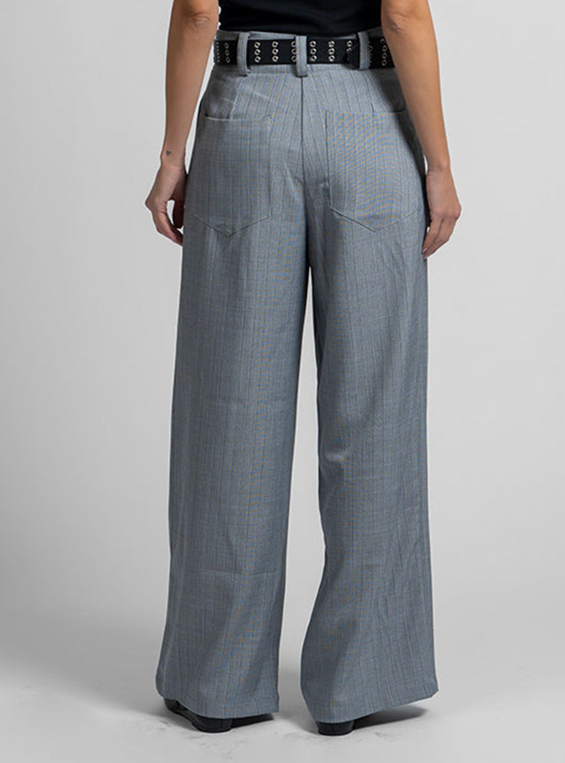 Pantalón Moira Cuadrillé Wide Leg-1