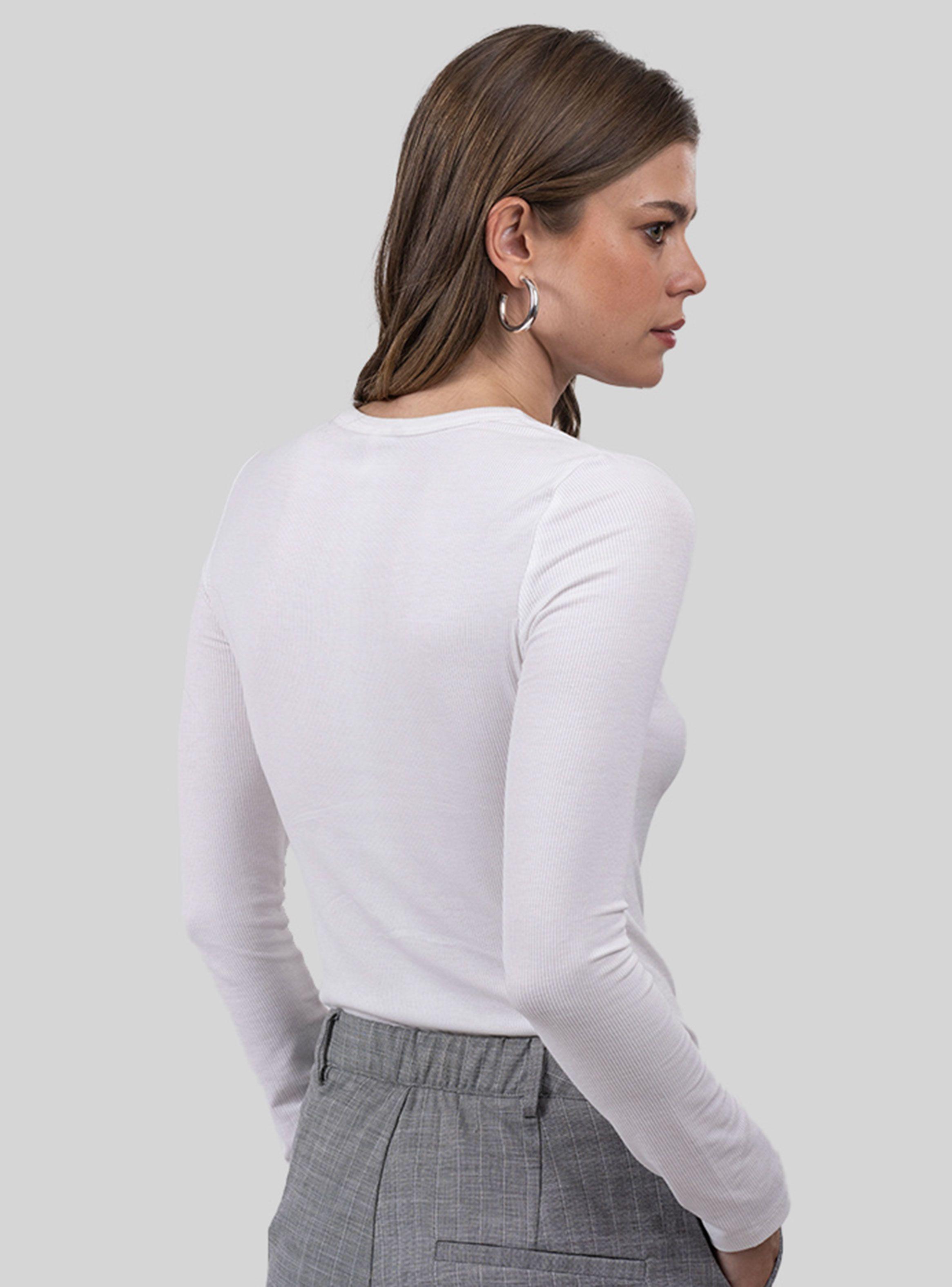 Polera Lua Básico Blanco-1