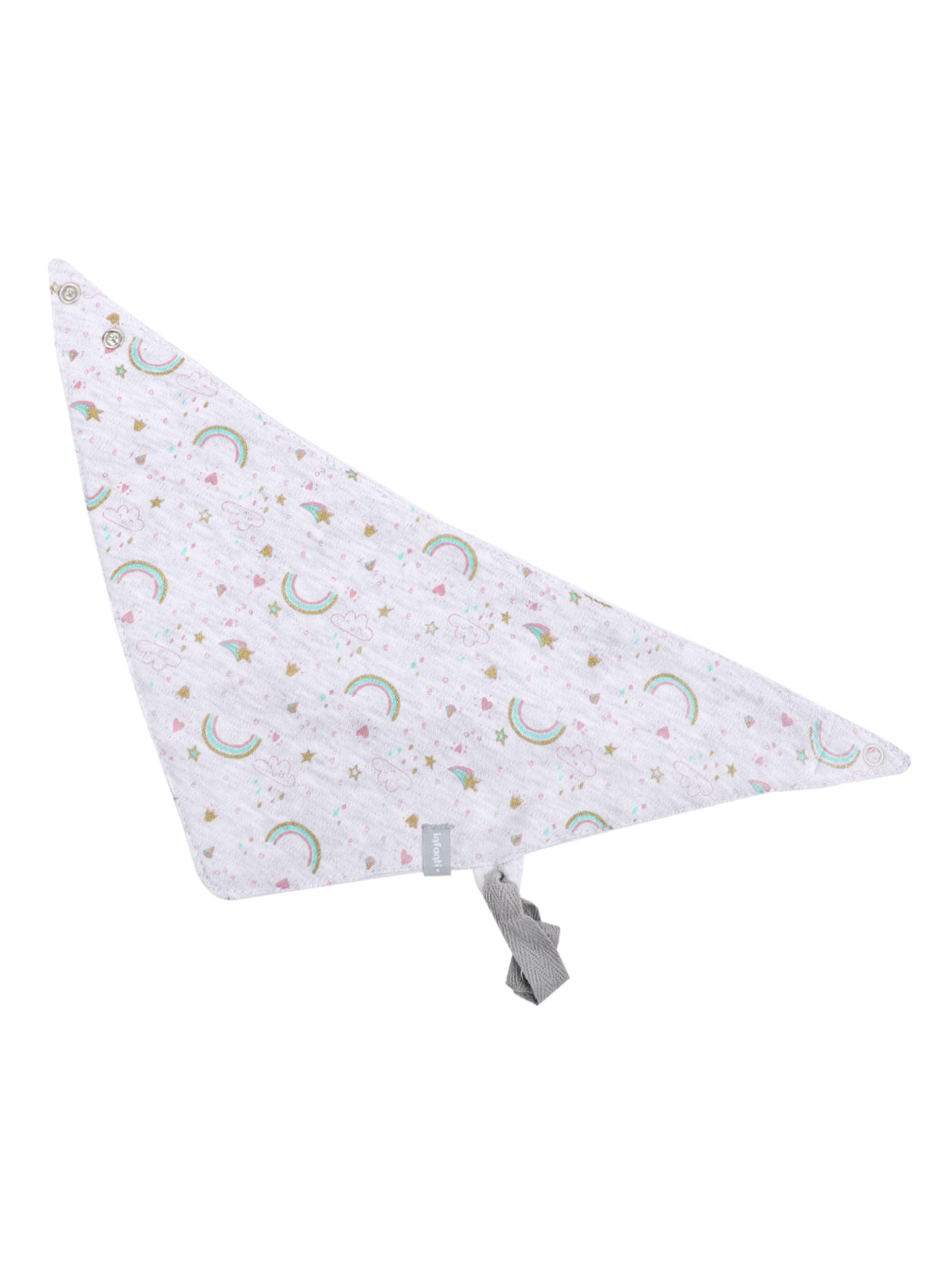 Bipack Baberos Impermeable Unicornio Rosado-3
