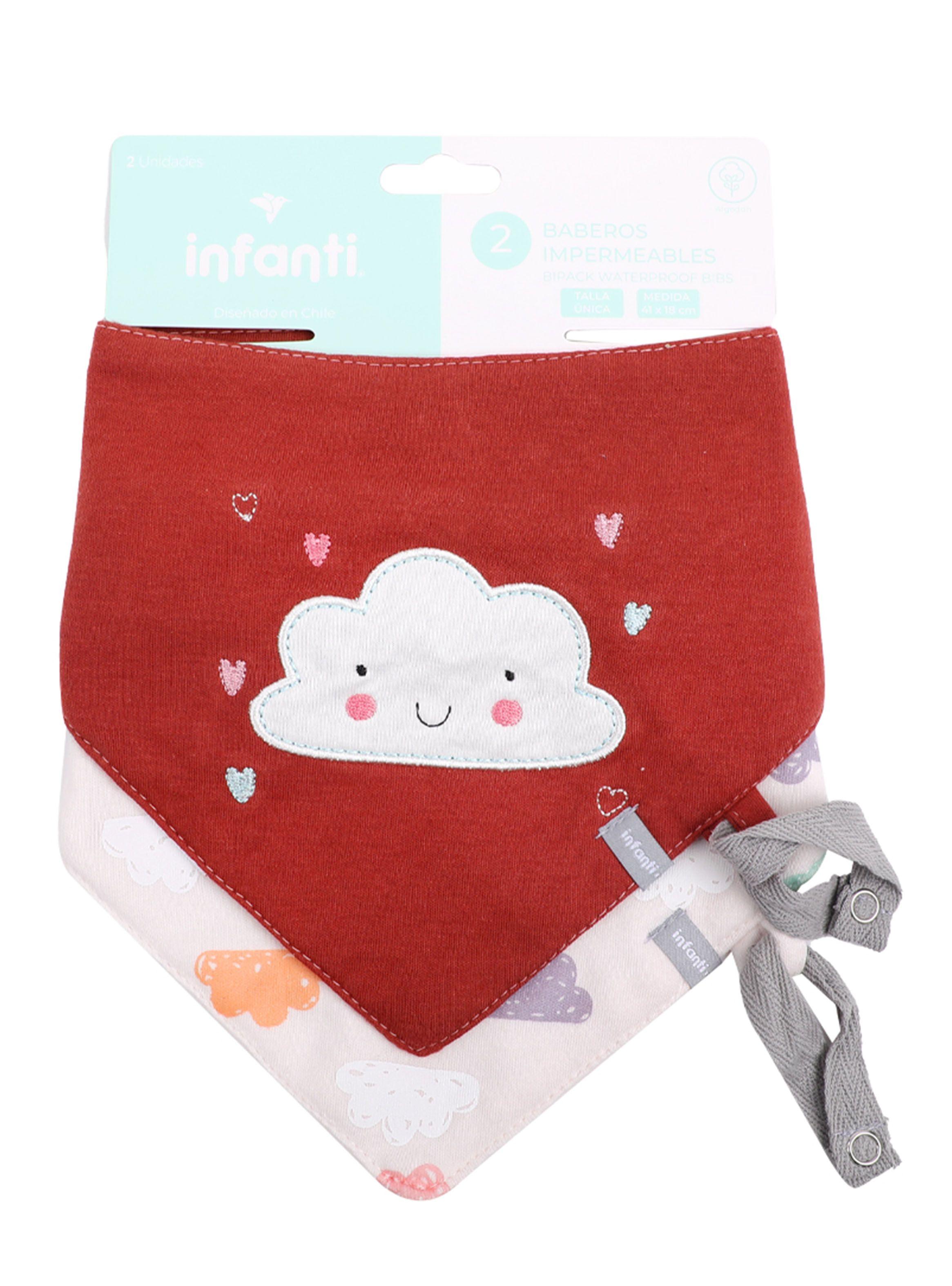 Bipack Baberos Impermeables Clouds-0