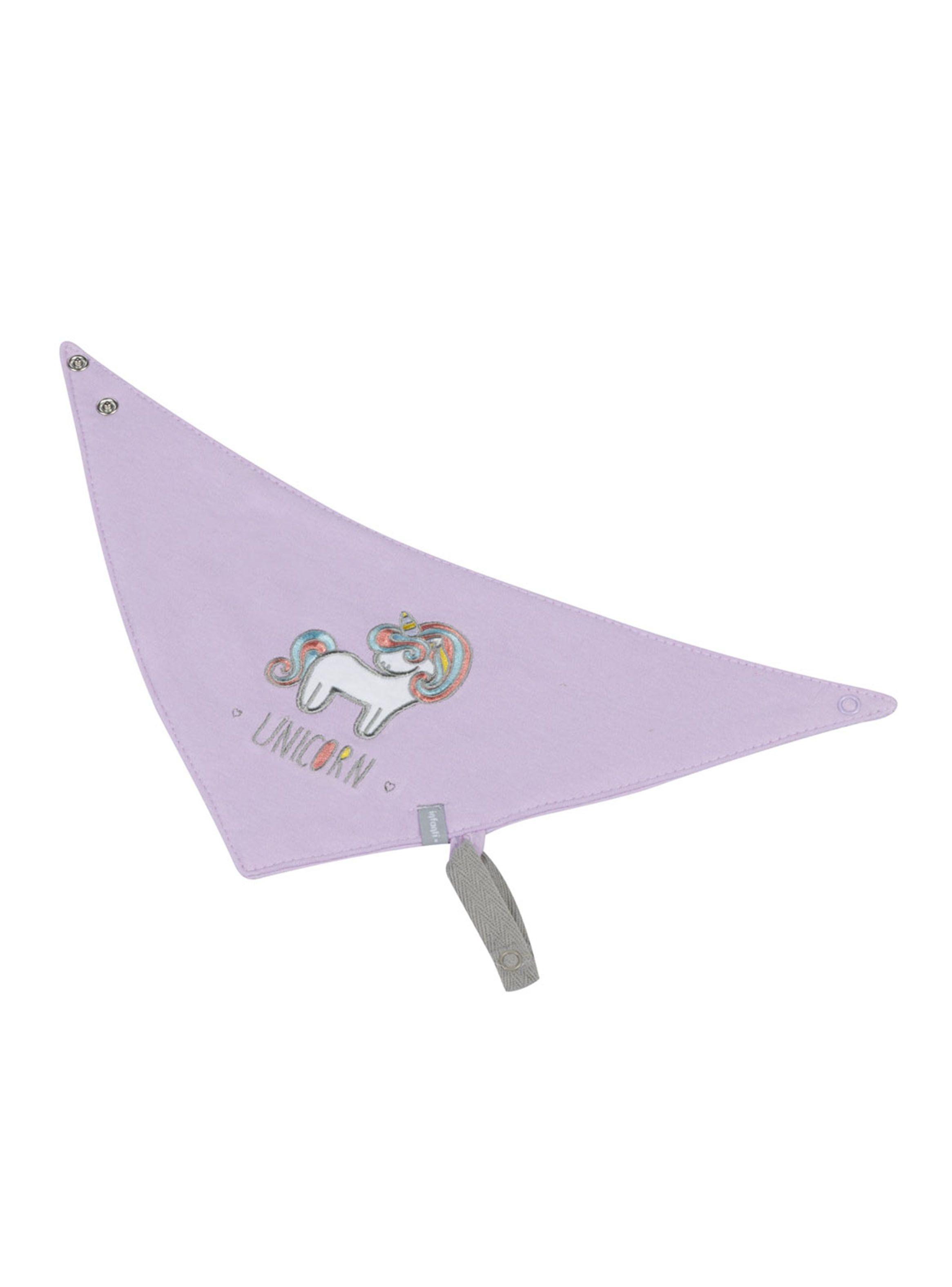 Bipack Baberos Impermeable Unicornio Morado-3