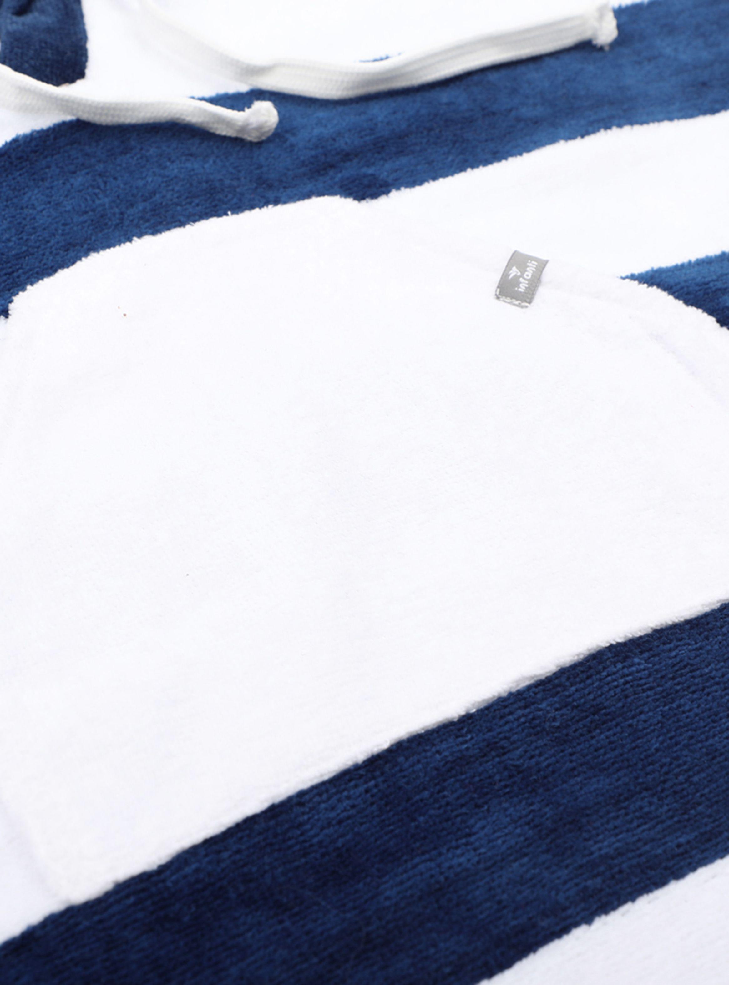 Toalla Con Capucha Azul-2