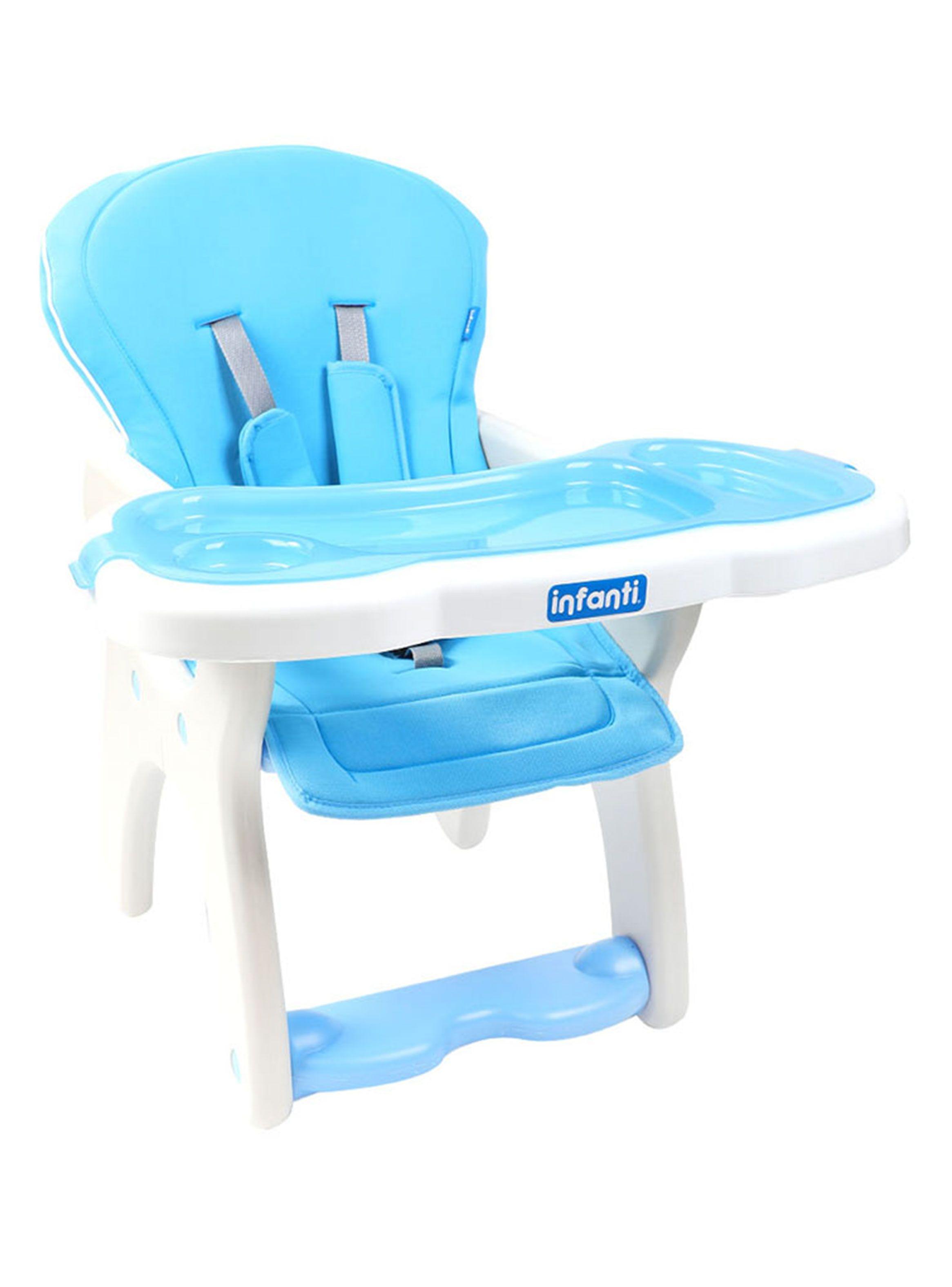 Silla de Comer Alta Sit-Up Celeste-1