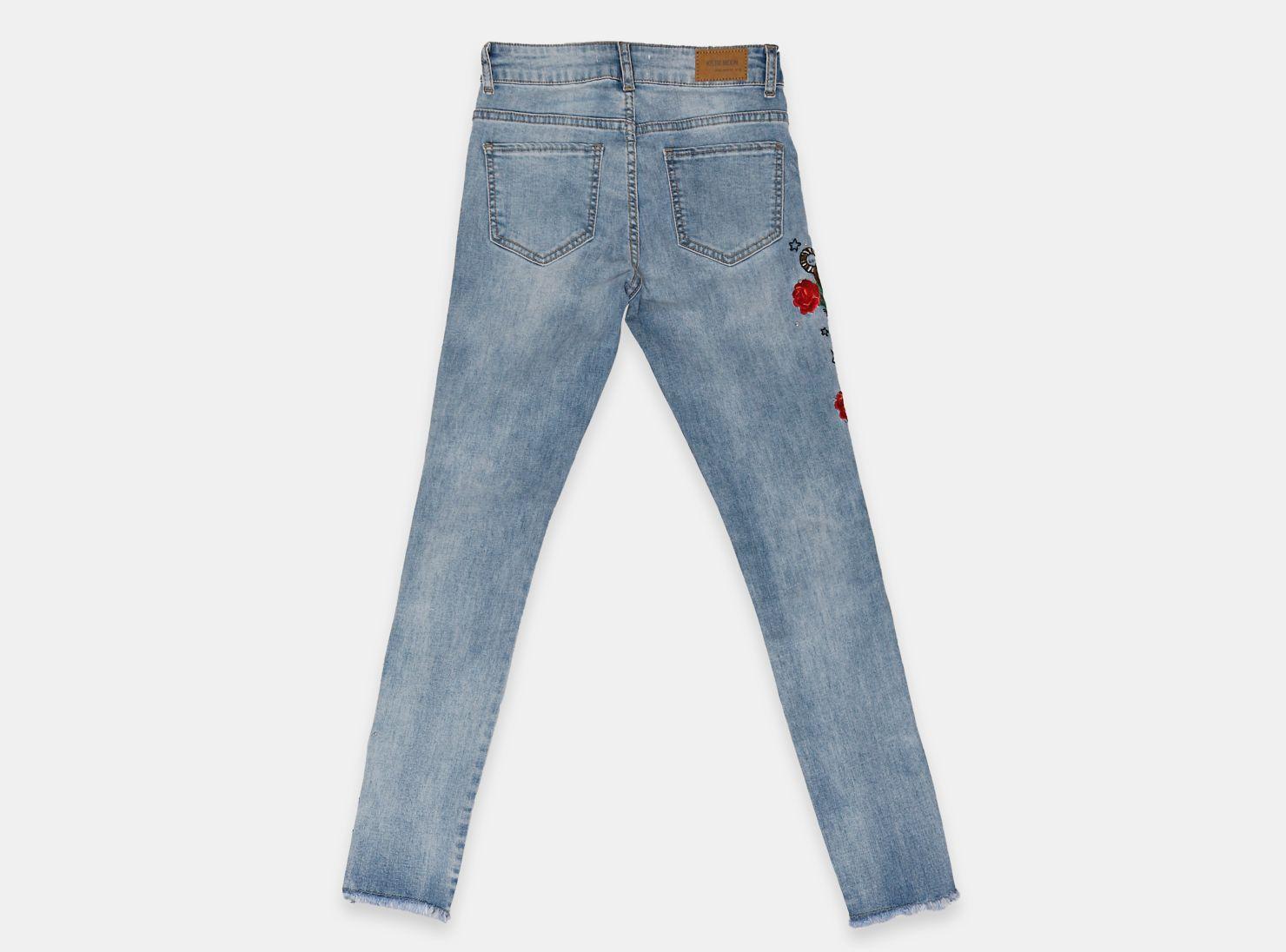 Jeans Rosas Niña Foster Moon-1