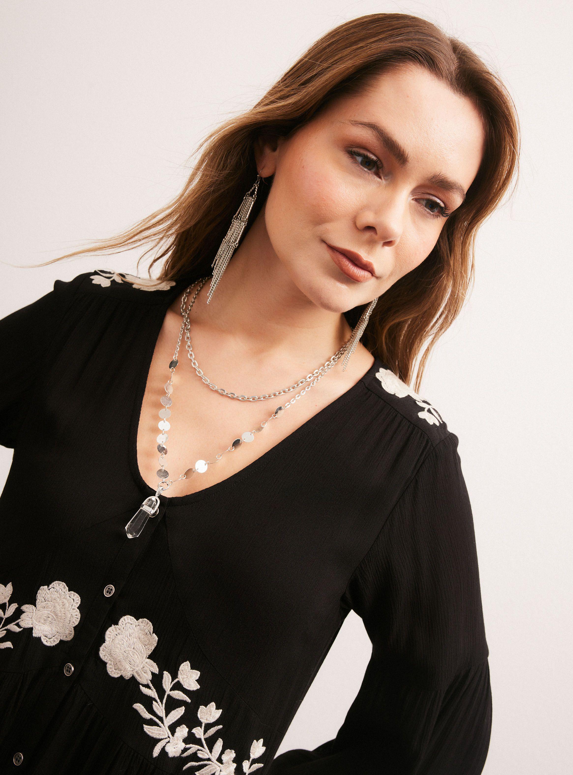 Collar Cuarzo y Monedas-0