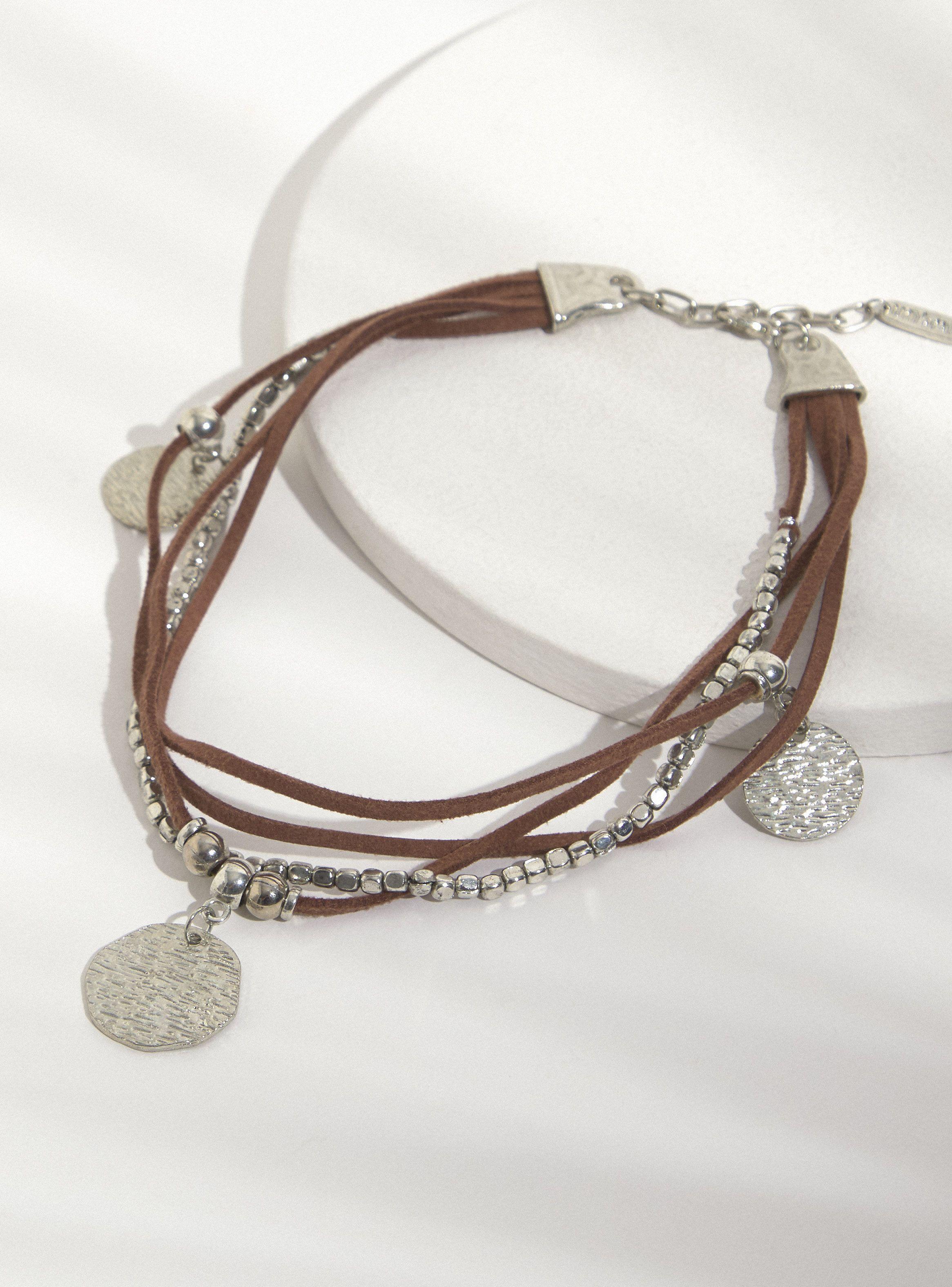 Pulsera Boho Monedas-2