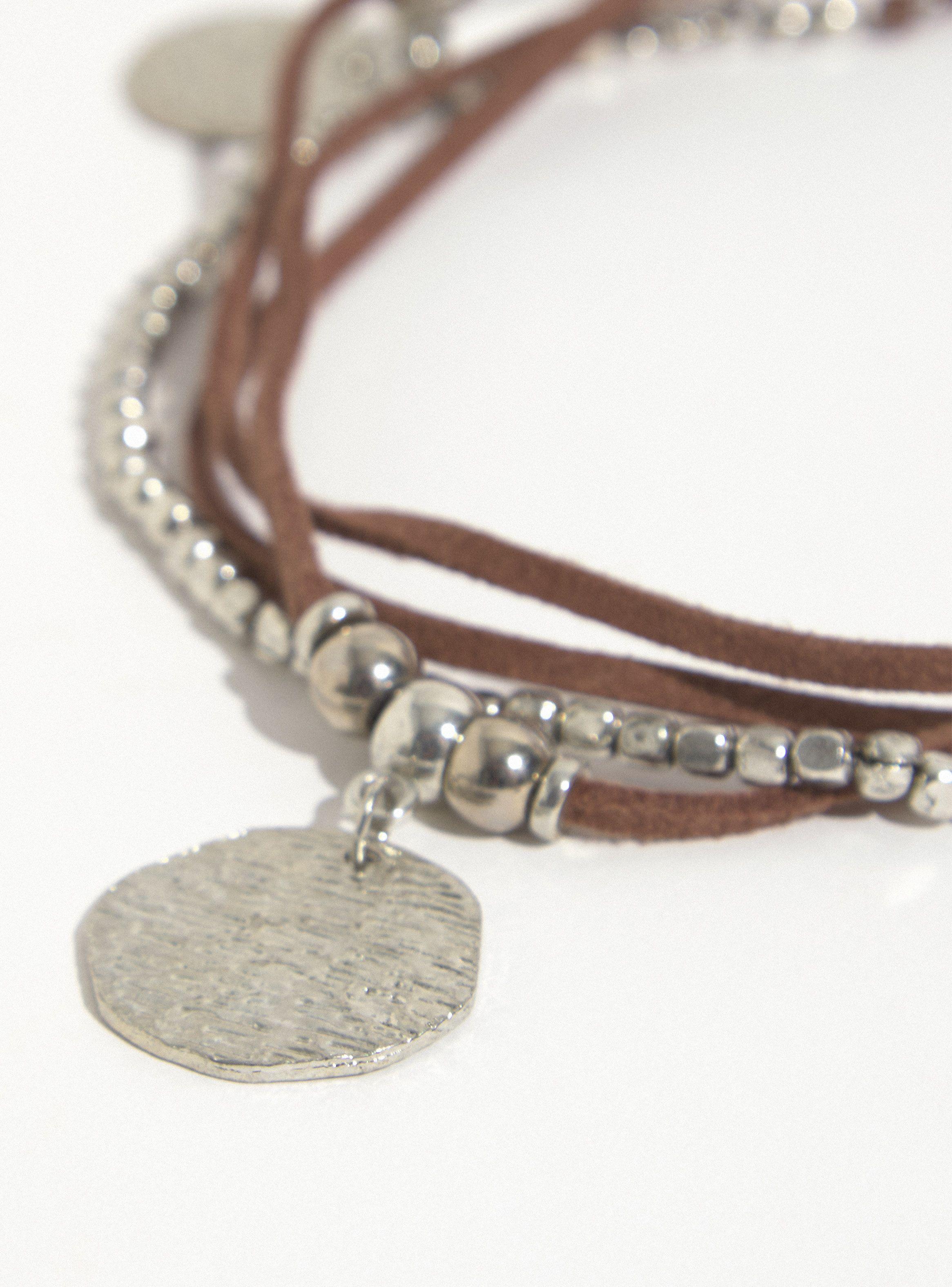 Pulsera Boho Monedas-3