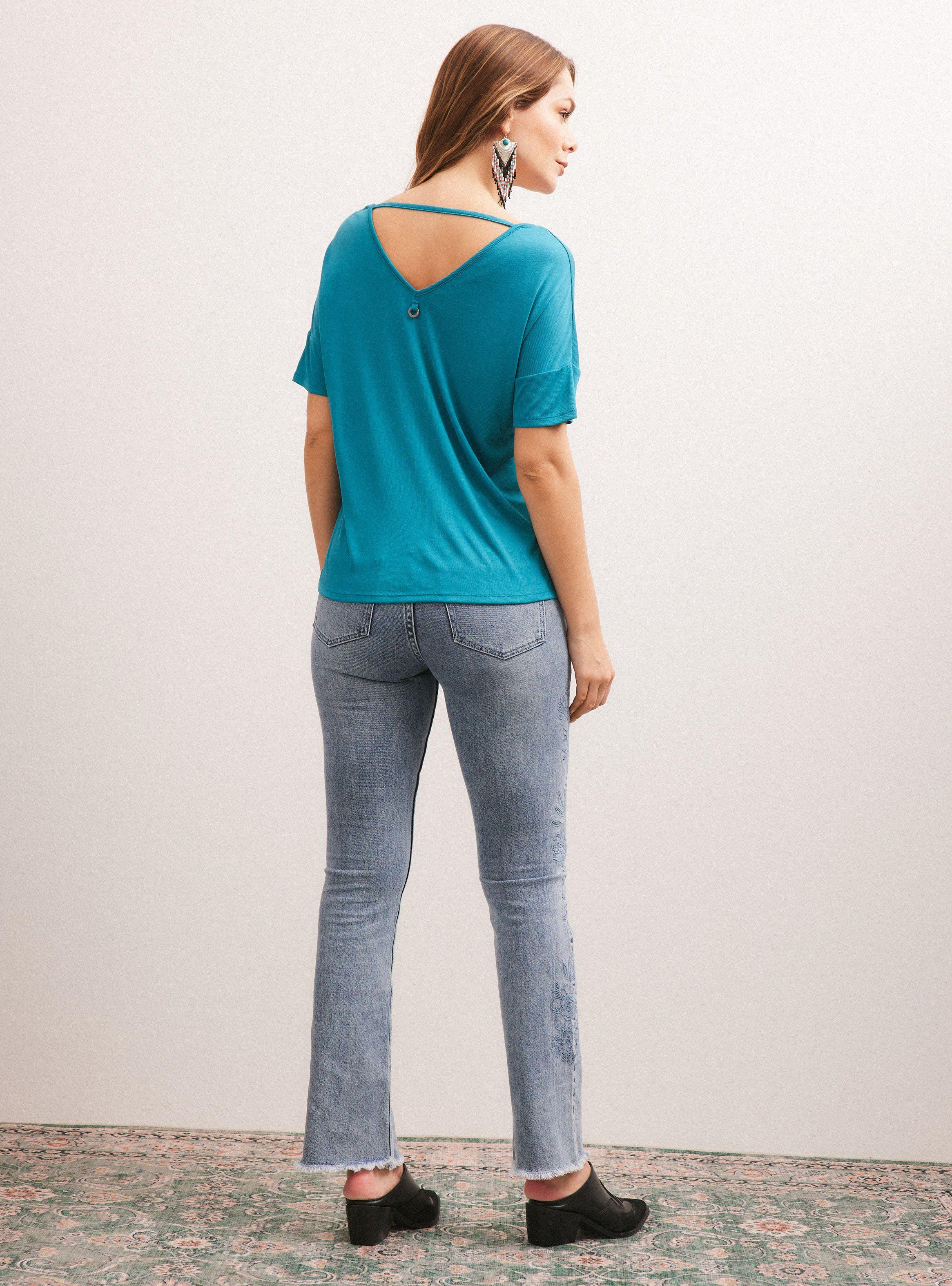 Polera Tela Acanalada-5