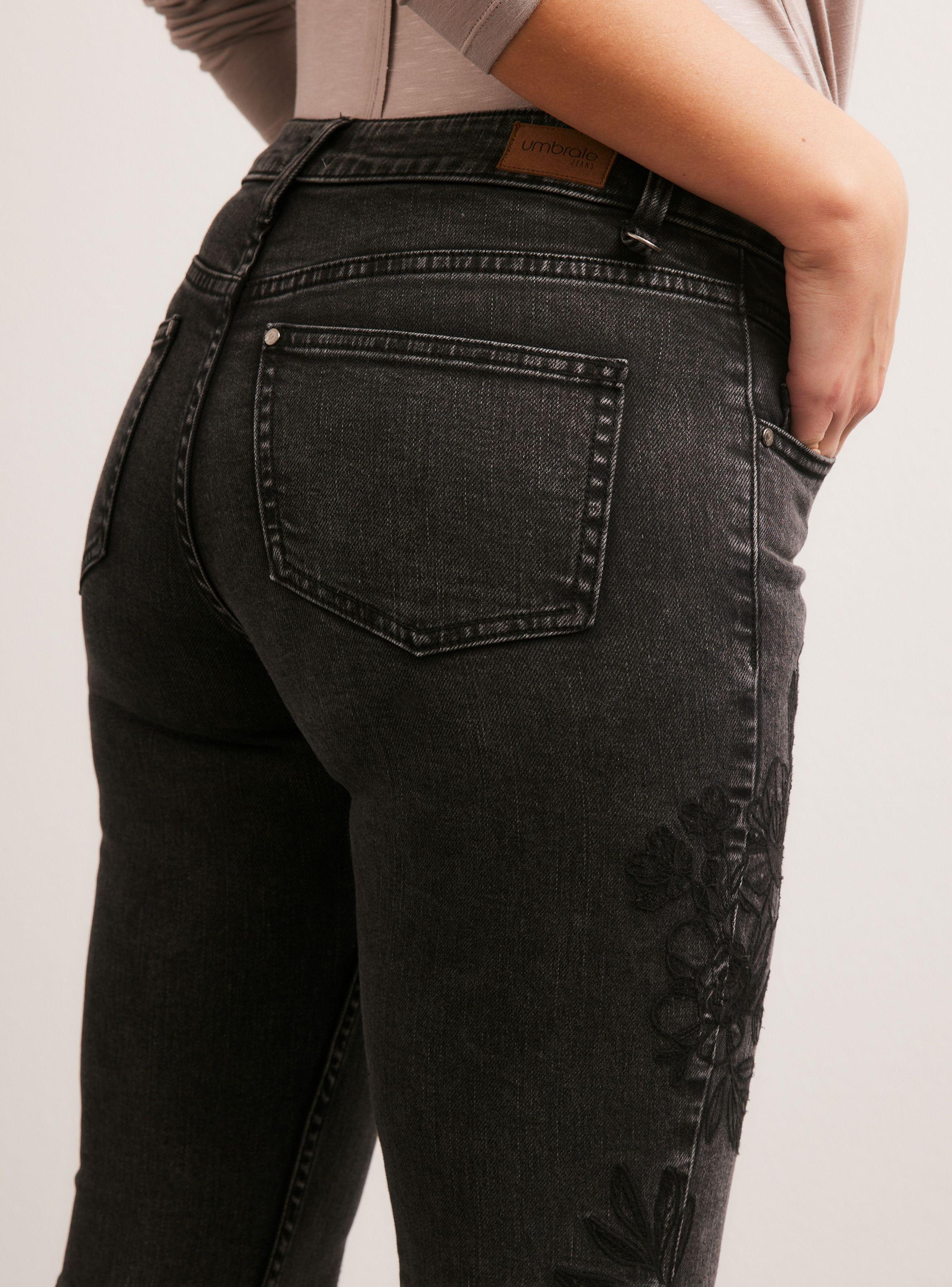 Jeans Bordado En Costados-3