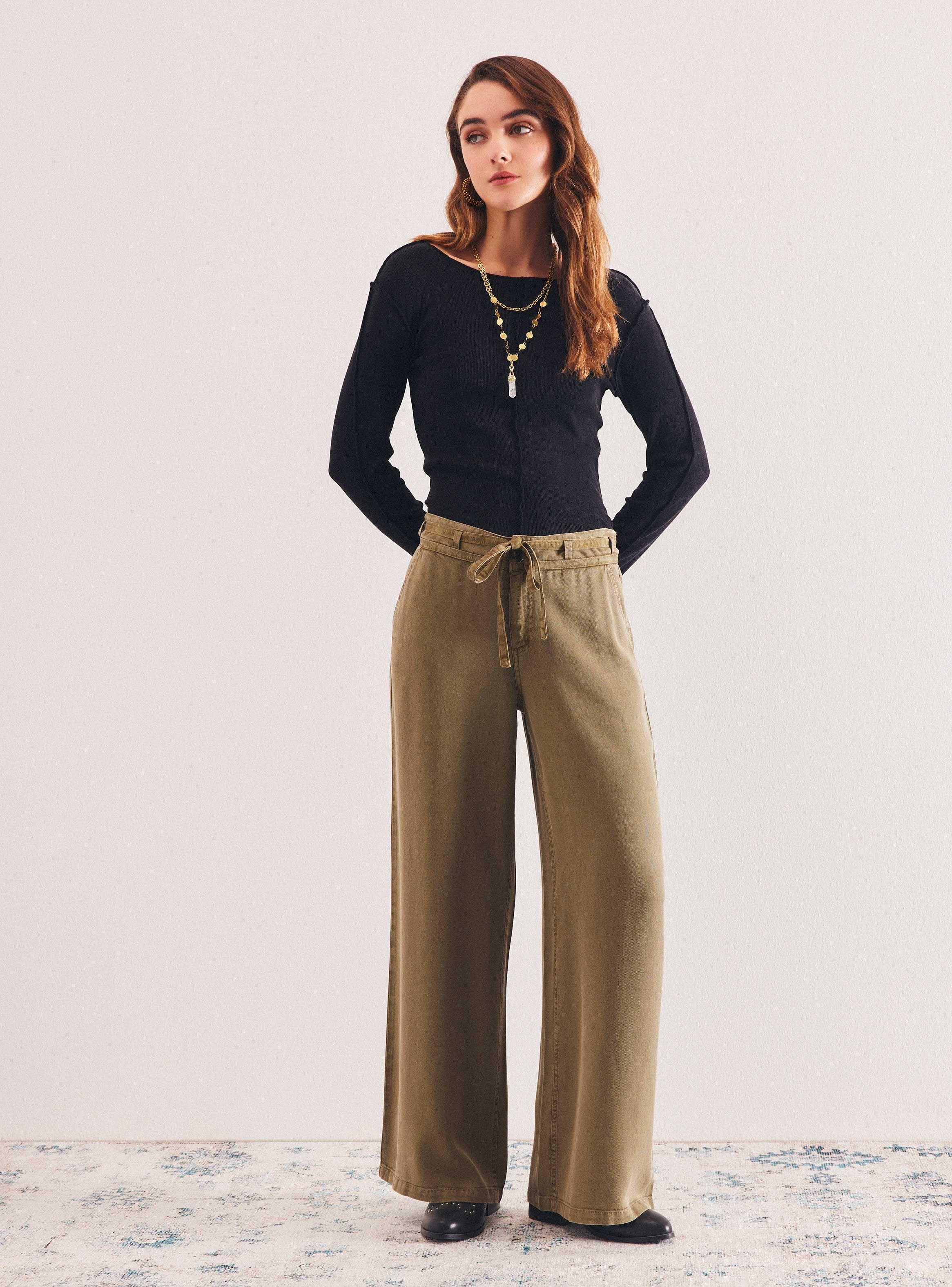 Jeans con Lazos en Pretina-4