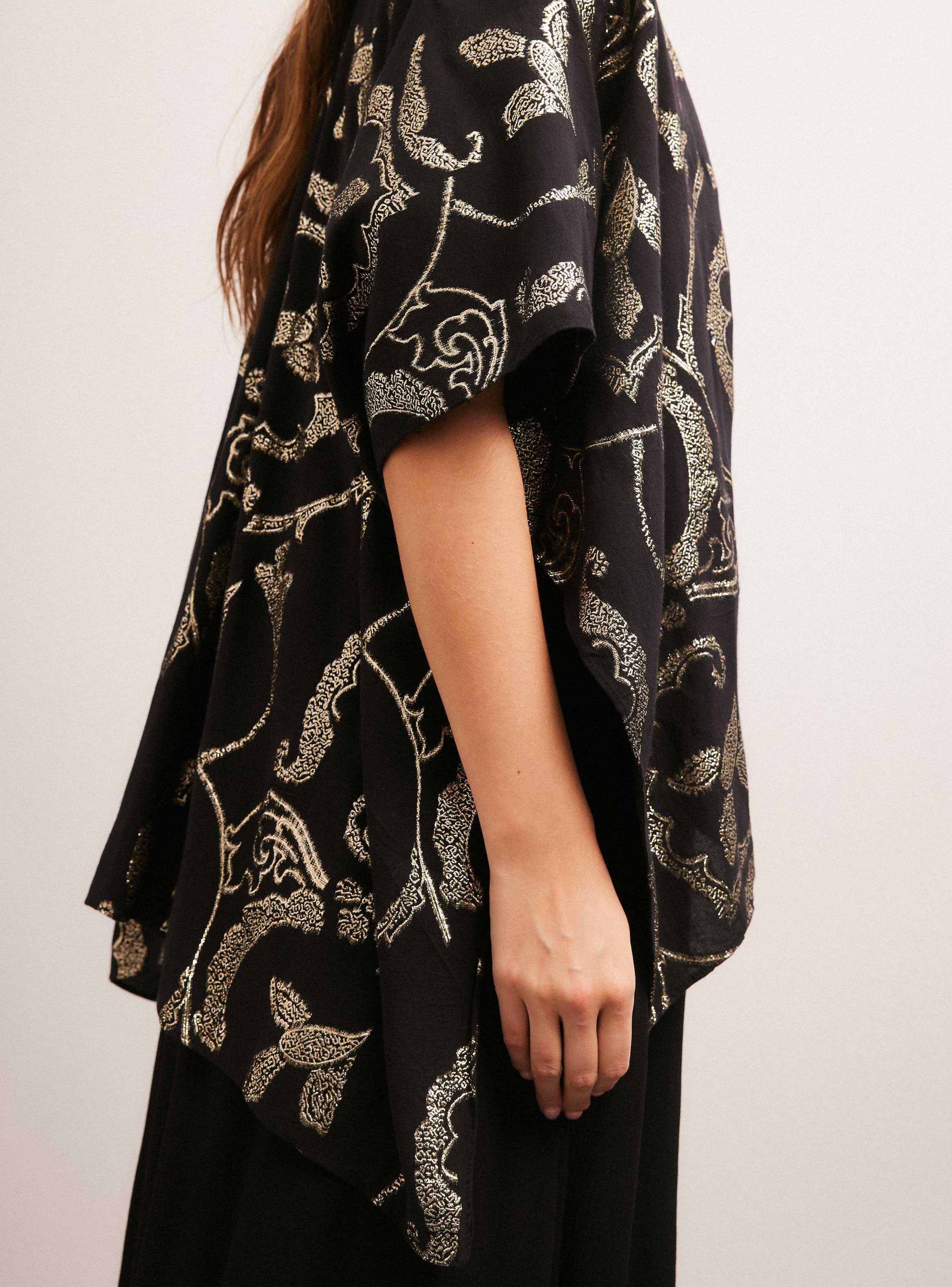 Kimono Diseño Metálico-3