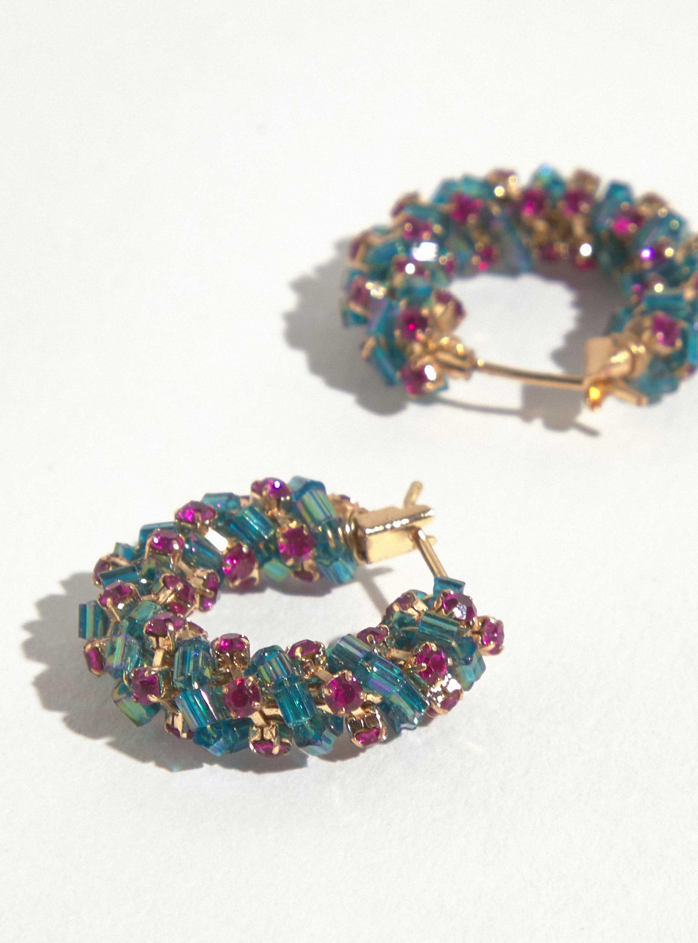 Aros Argollas S Brillos Color-3