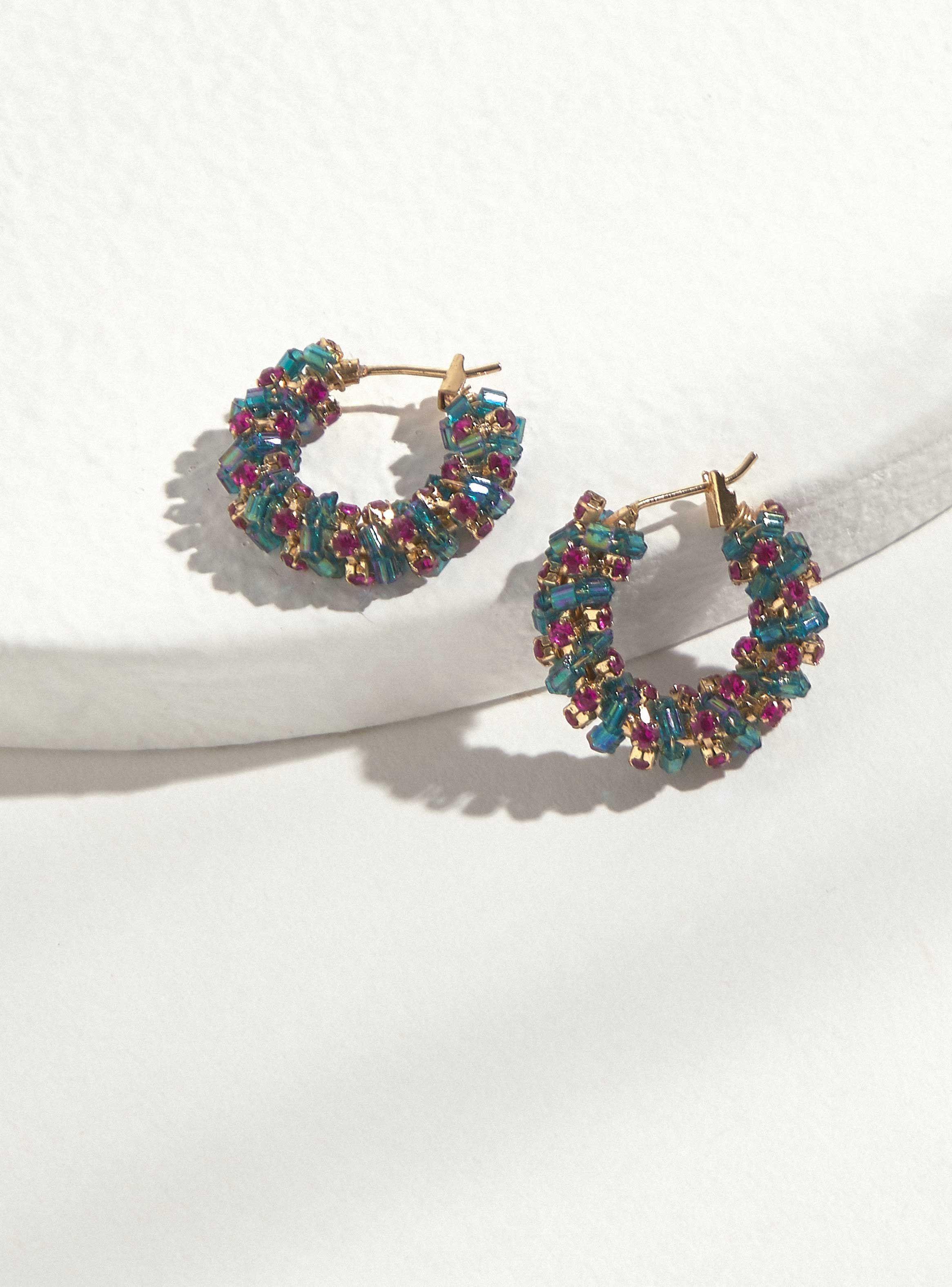 Aros Argollas S Brillos Color-2