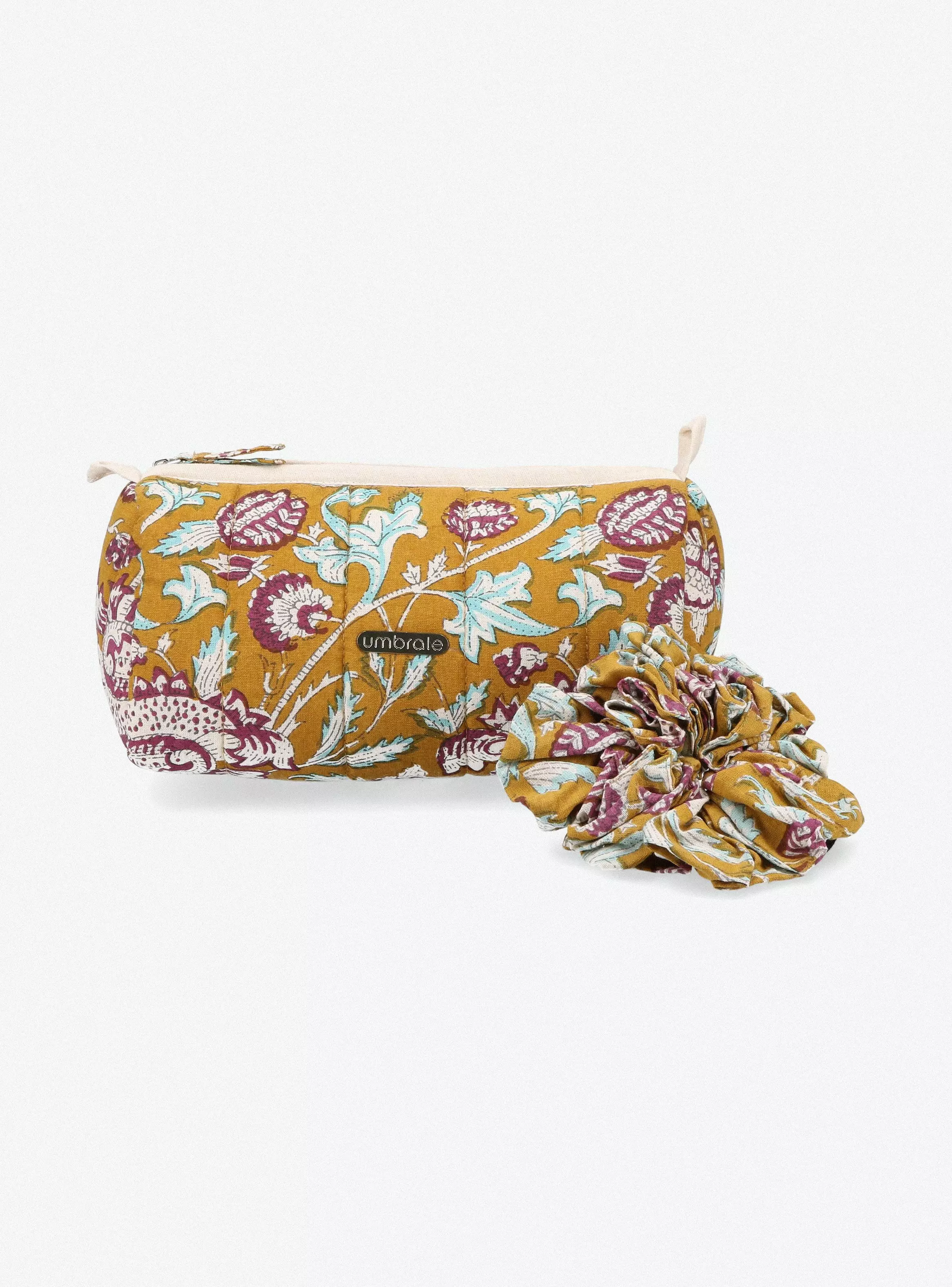 Cosmetiquero Pack Scrunchie y Cosmetiquero India-2