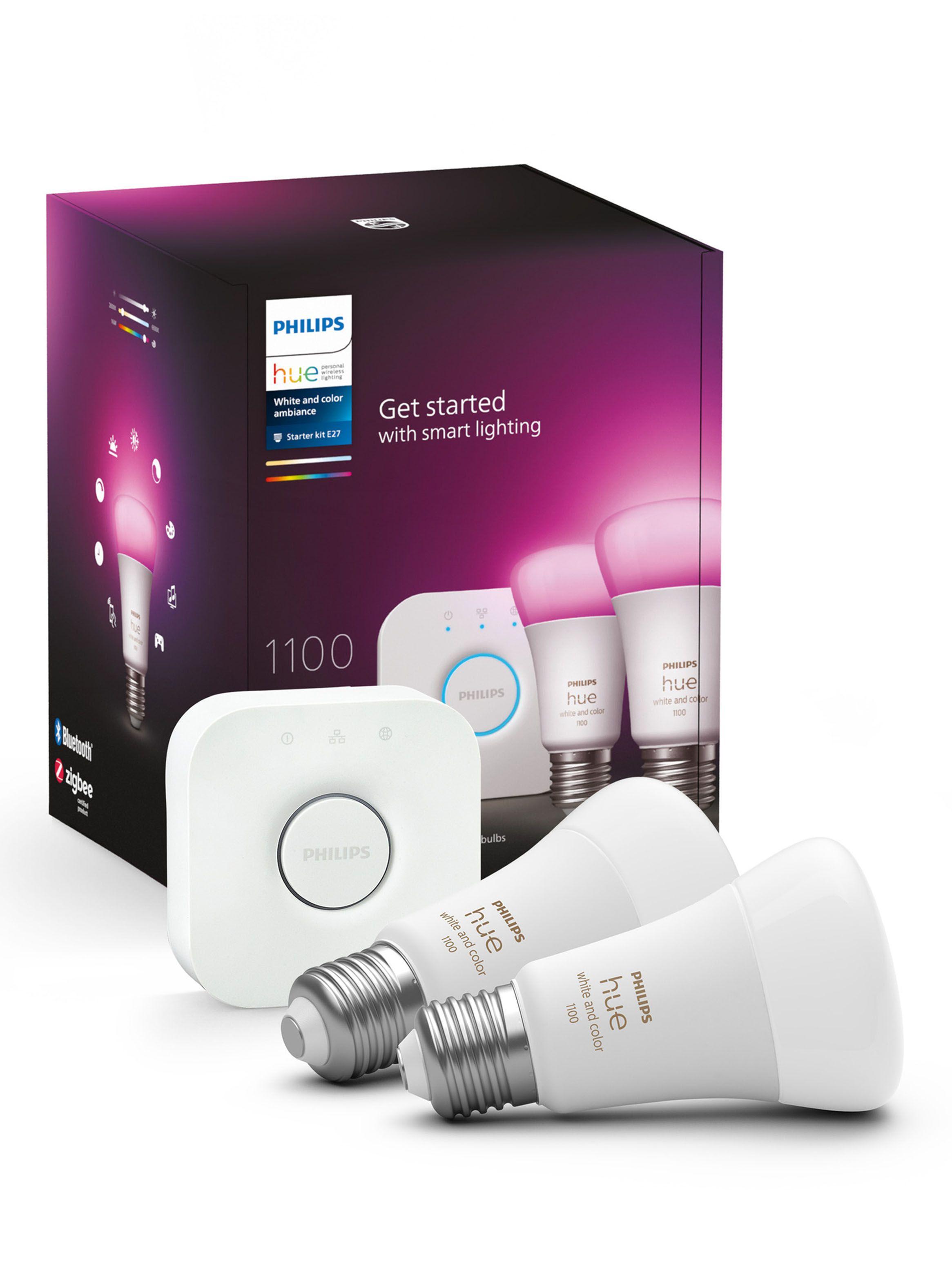 Kit Bridge + 2 Ampolletas E27 Luz Blanca Multicolor-1