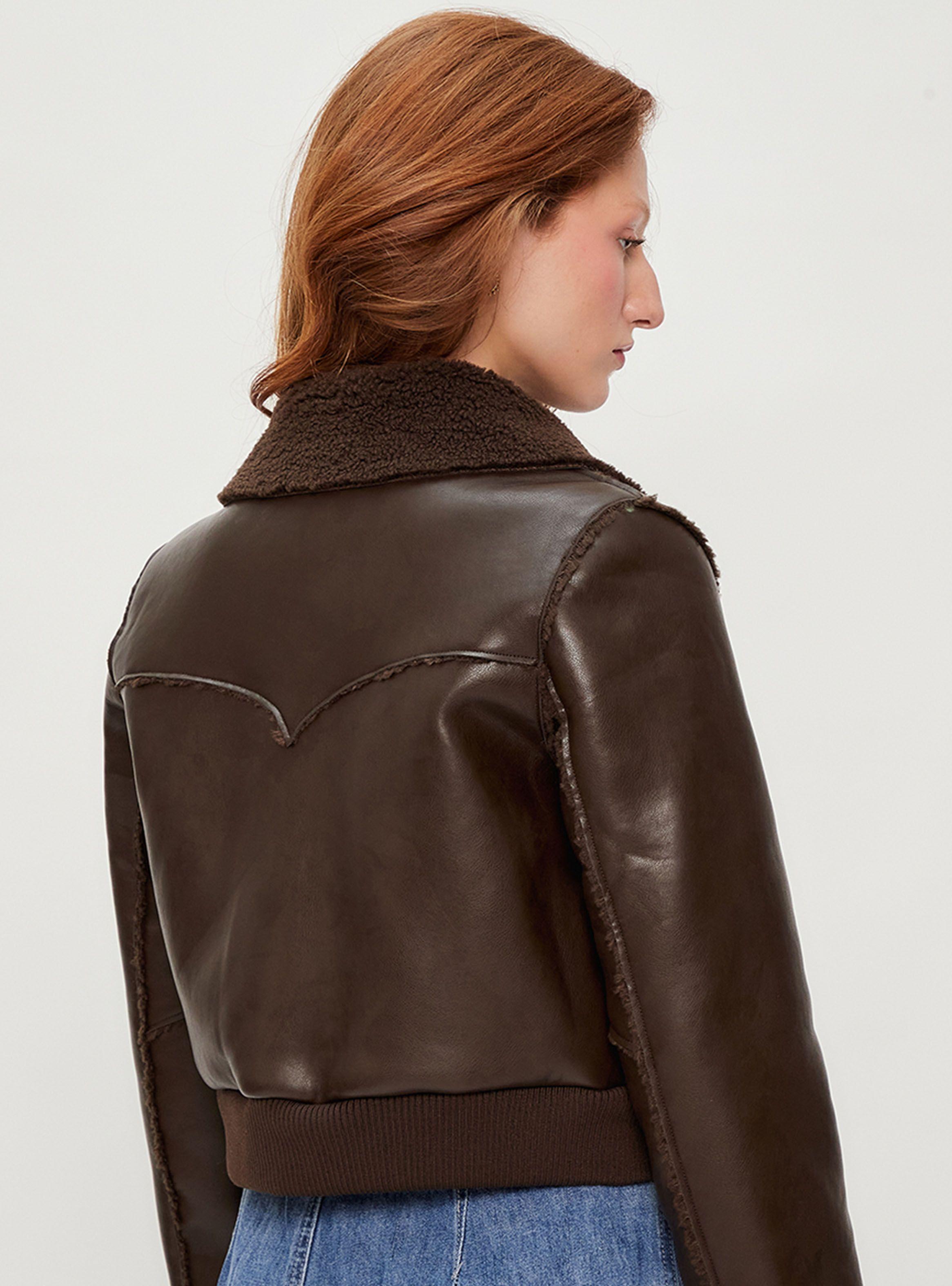 Chaqueta Lisa Modelo Cuello Camisero-1