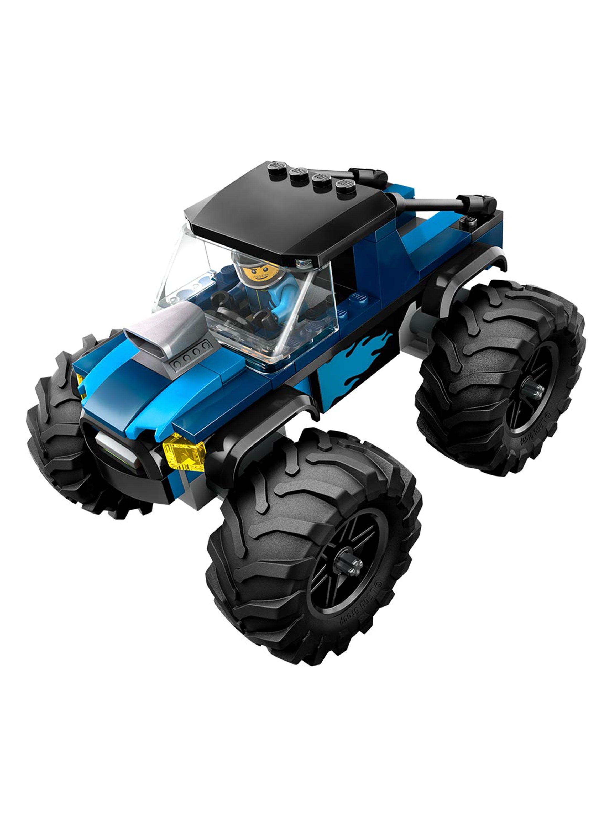 Bloques City Carro Monstruo Azul 148 Piezas-2