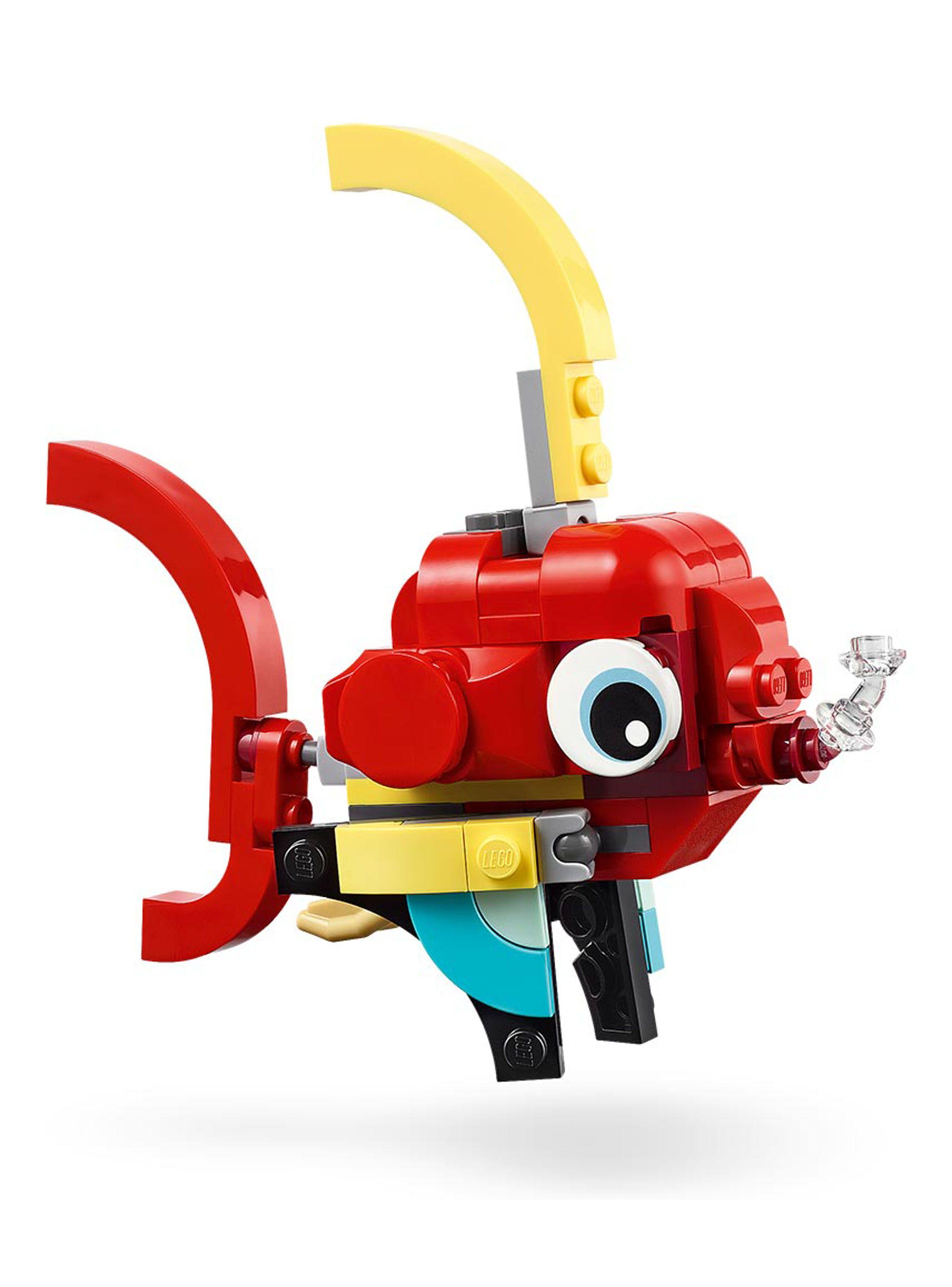 Juguete Armable Creator Dragón Rojo-2