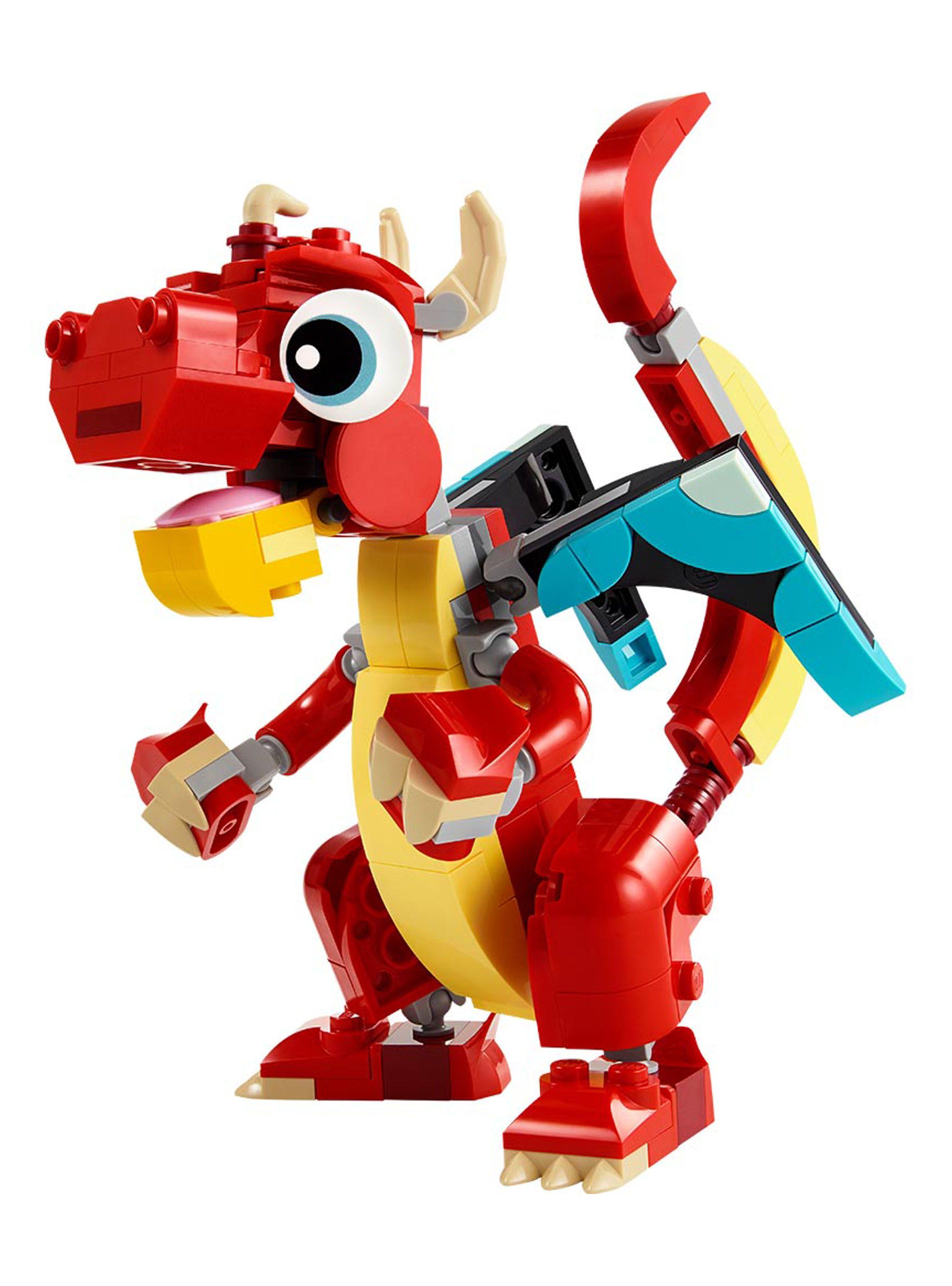 Juguete Armable Creator Dragón Rojo-1