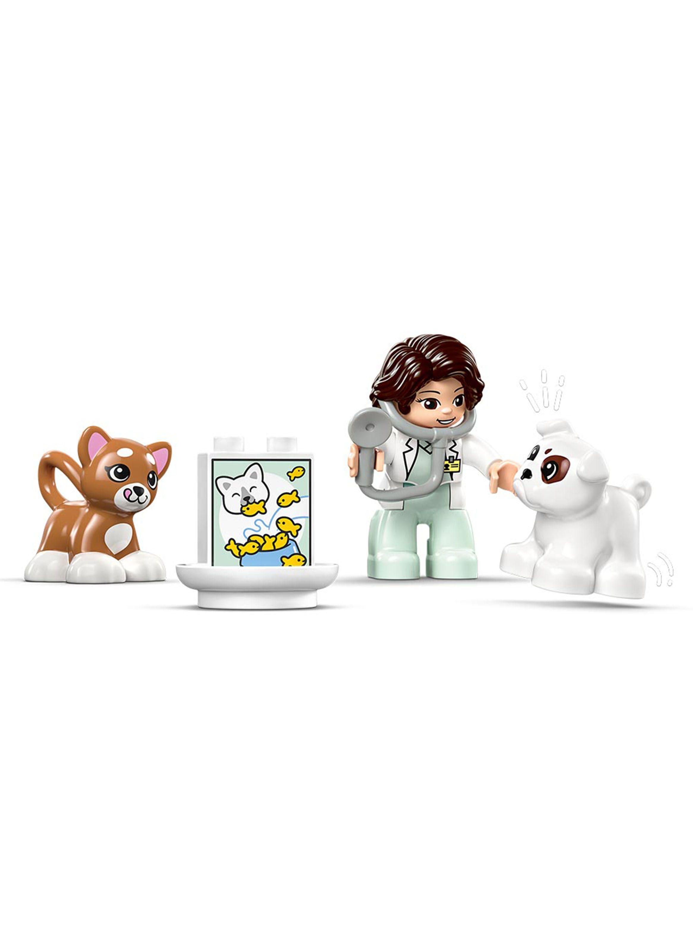 Bloques Duplo Visita al Centro Veterinario 28 Piezas-3