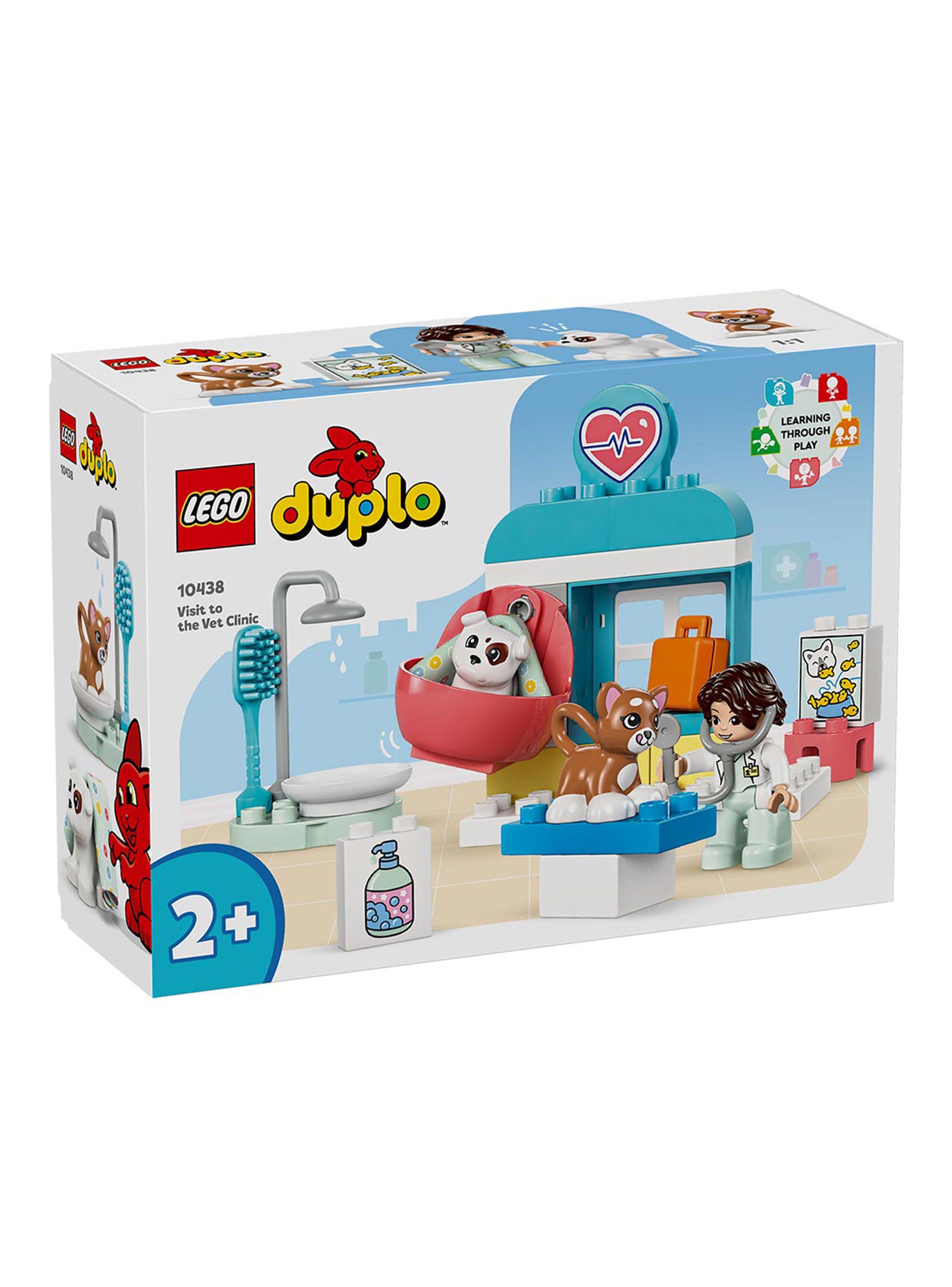 Bloques Duplo Visita al Centro Veterinario 28 Piezas-0