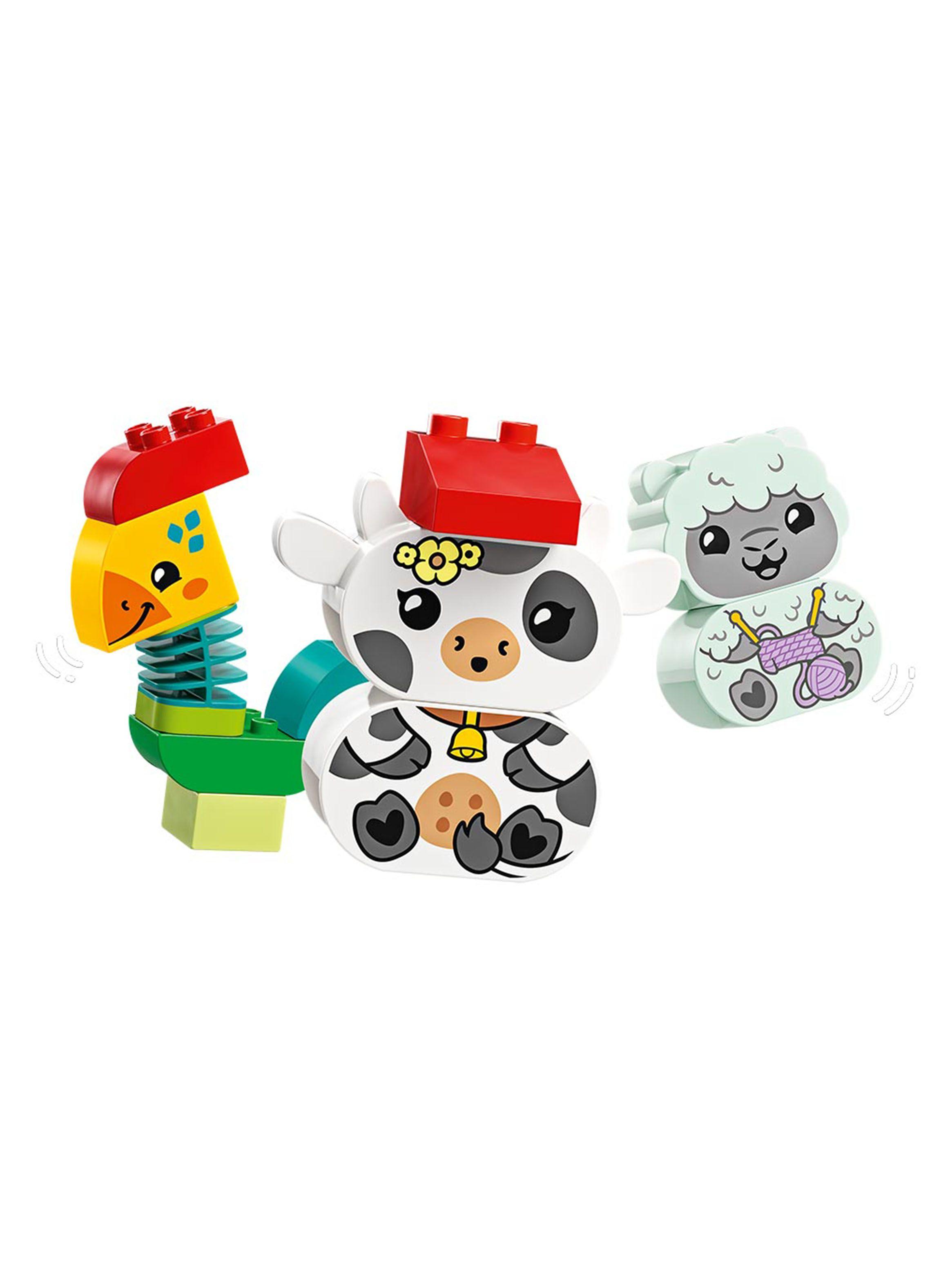 Bloques Duplo Tren de los Animales 19 Piezas-2