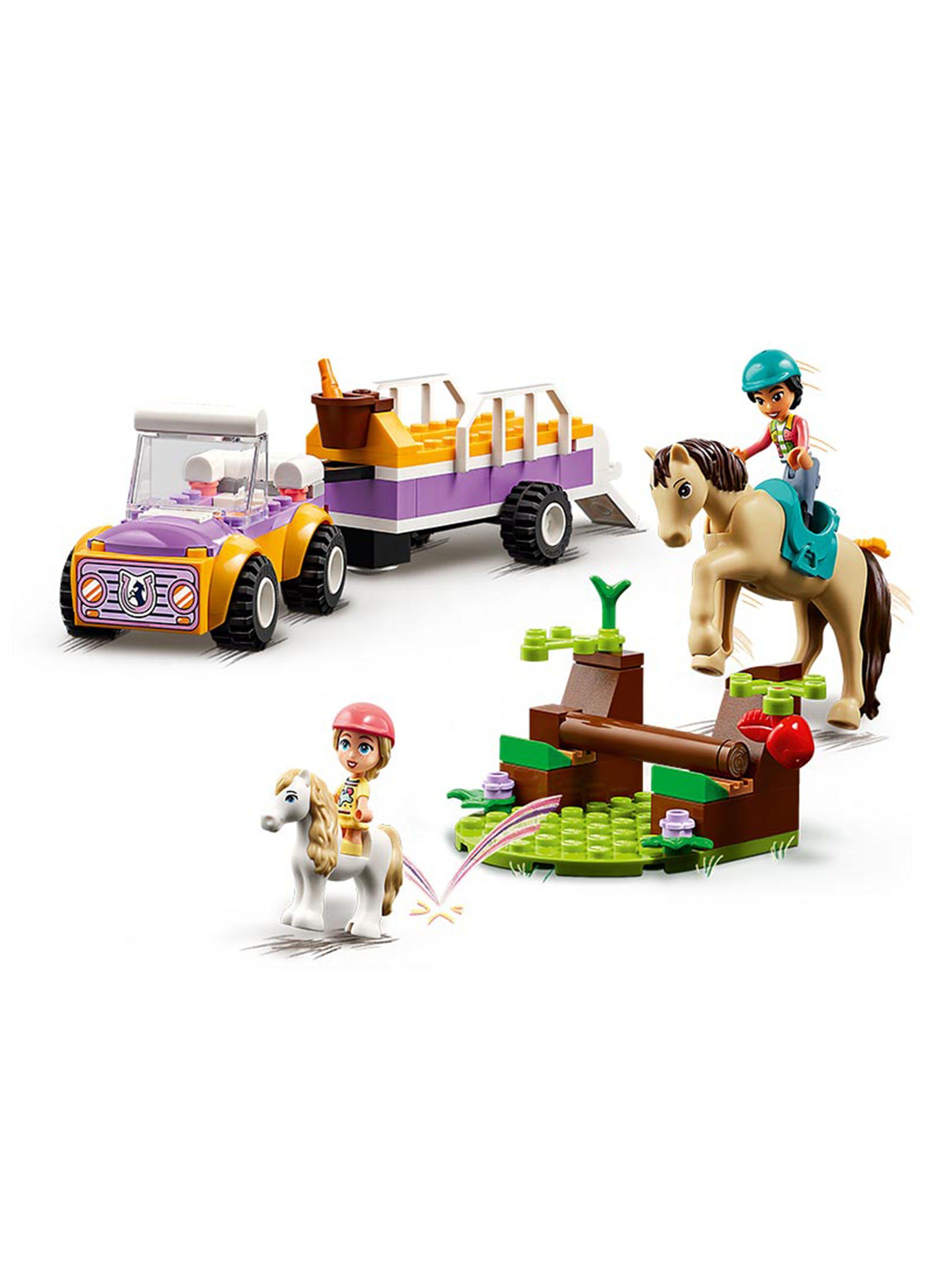 Bloques Friends Remolque para Caballo y Pony 105 Piezas-1