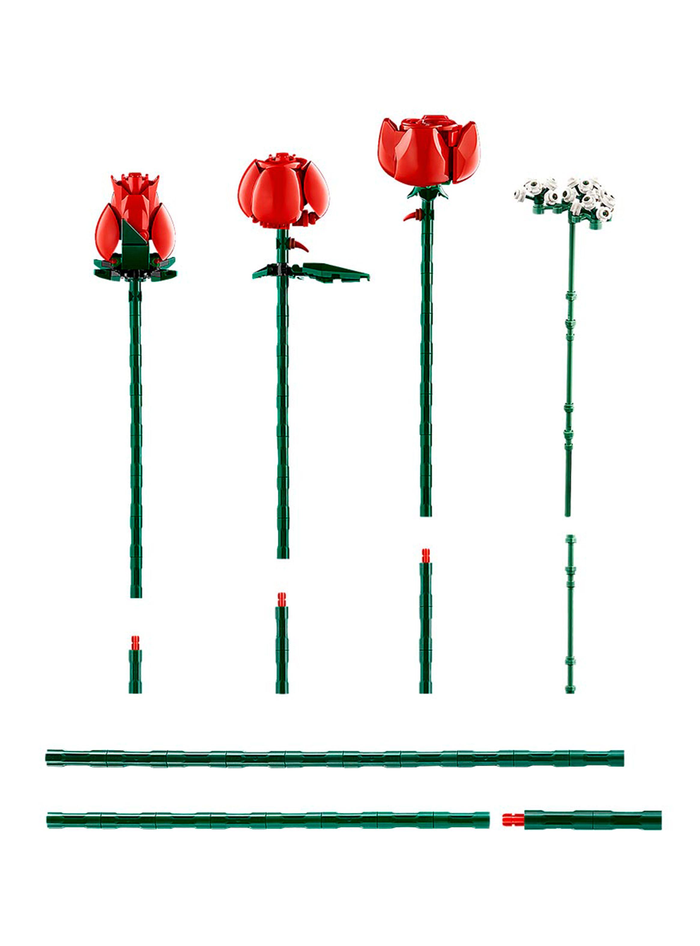Bloques Icons Ramo de Rosas 822 Piezas-3