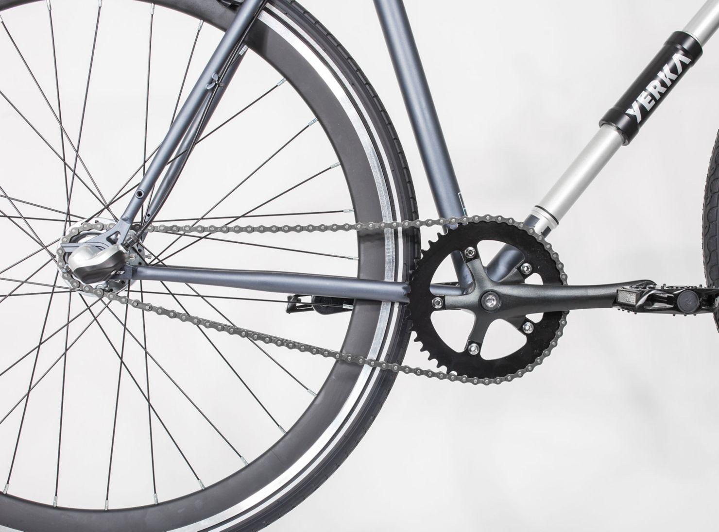 Bicicleta de Paseo Yerka Bikes Aro 28" V2 Speed Gear 3 Velocidades Negra-7