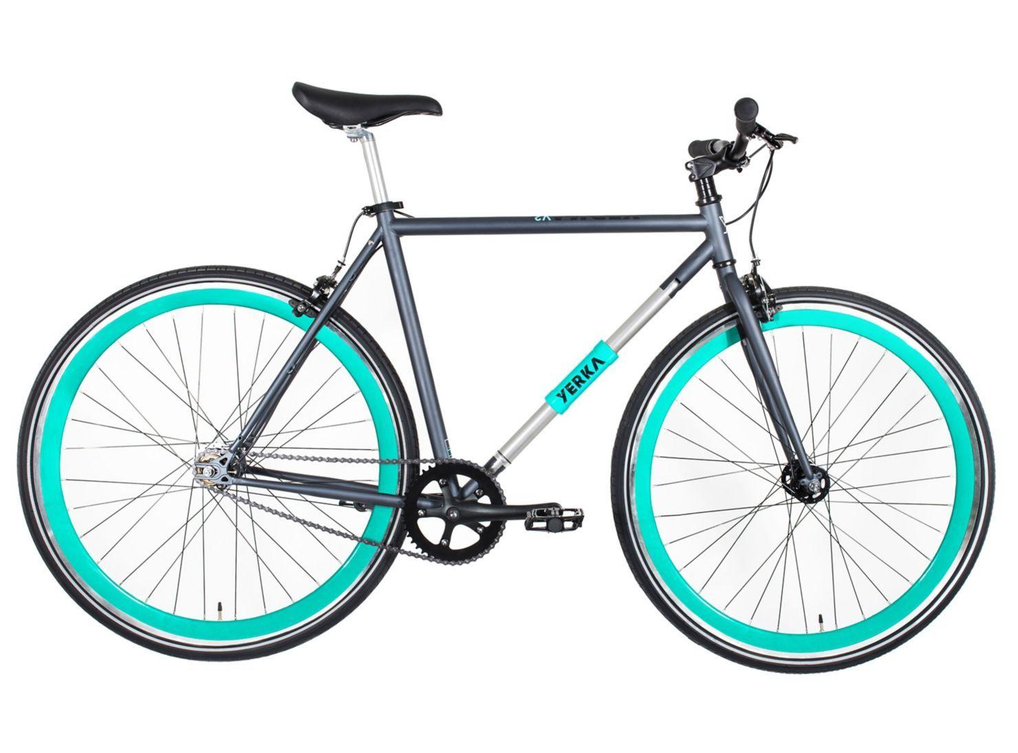 Bicicleta de Paseo Yerka Bikes Aro 28" V2 Single Speed Turquesa-0