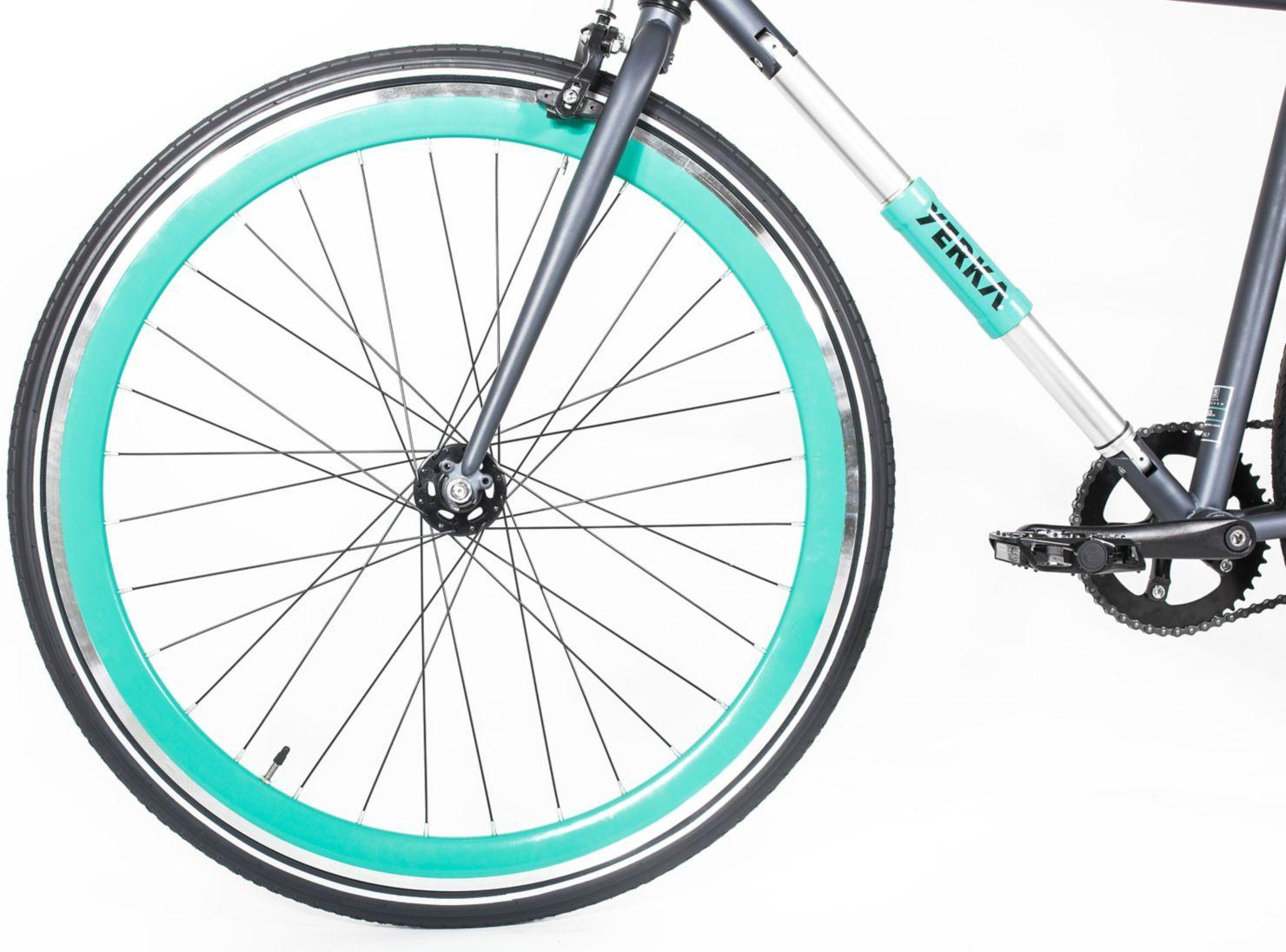 Bicicleta de Paseo Yerka Bikes Aro 28" V2 Single Speed Turquesa-5